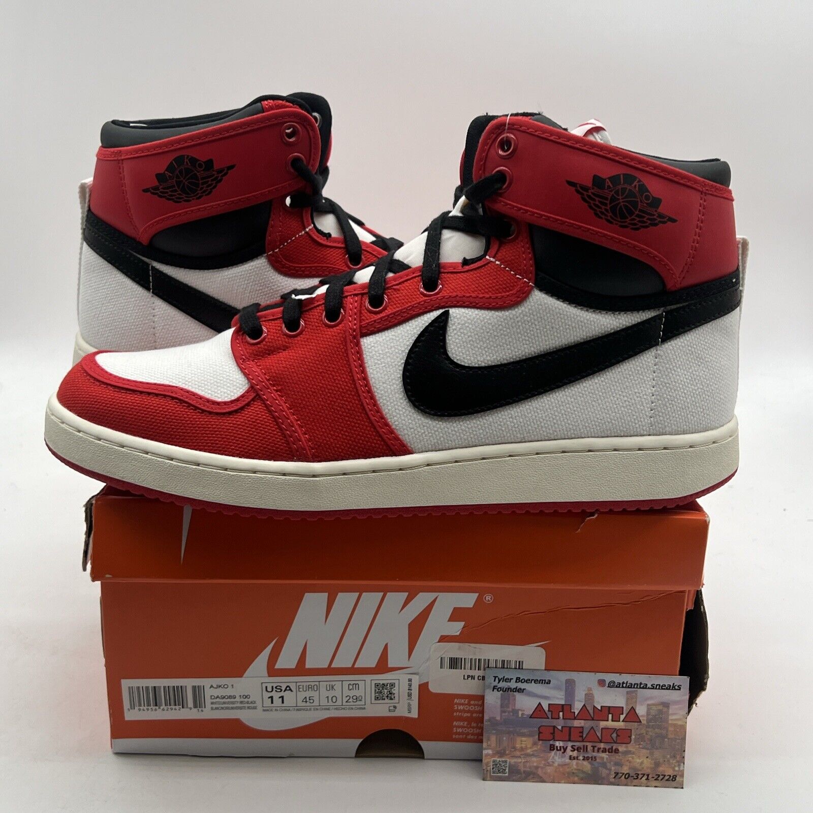 Size 11 - Air Jordan 1 KO 2021 Chicago (DA9089-100)