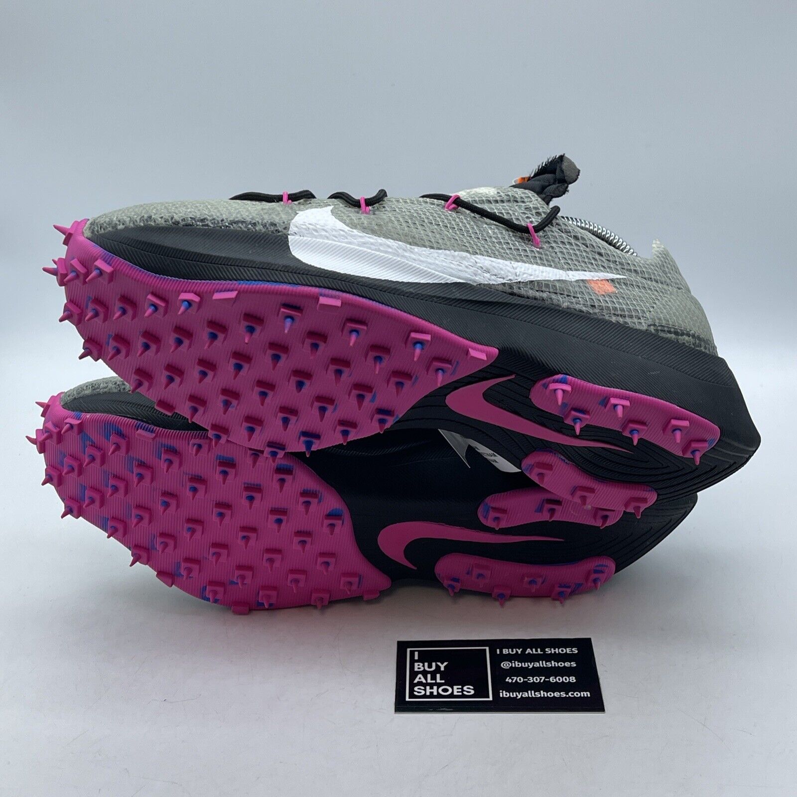 Size 11.5W - Nike Off-White x Vapor Street Laser Fuchsia White (CD8178-001)