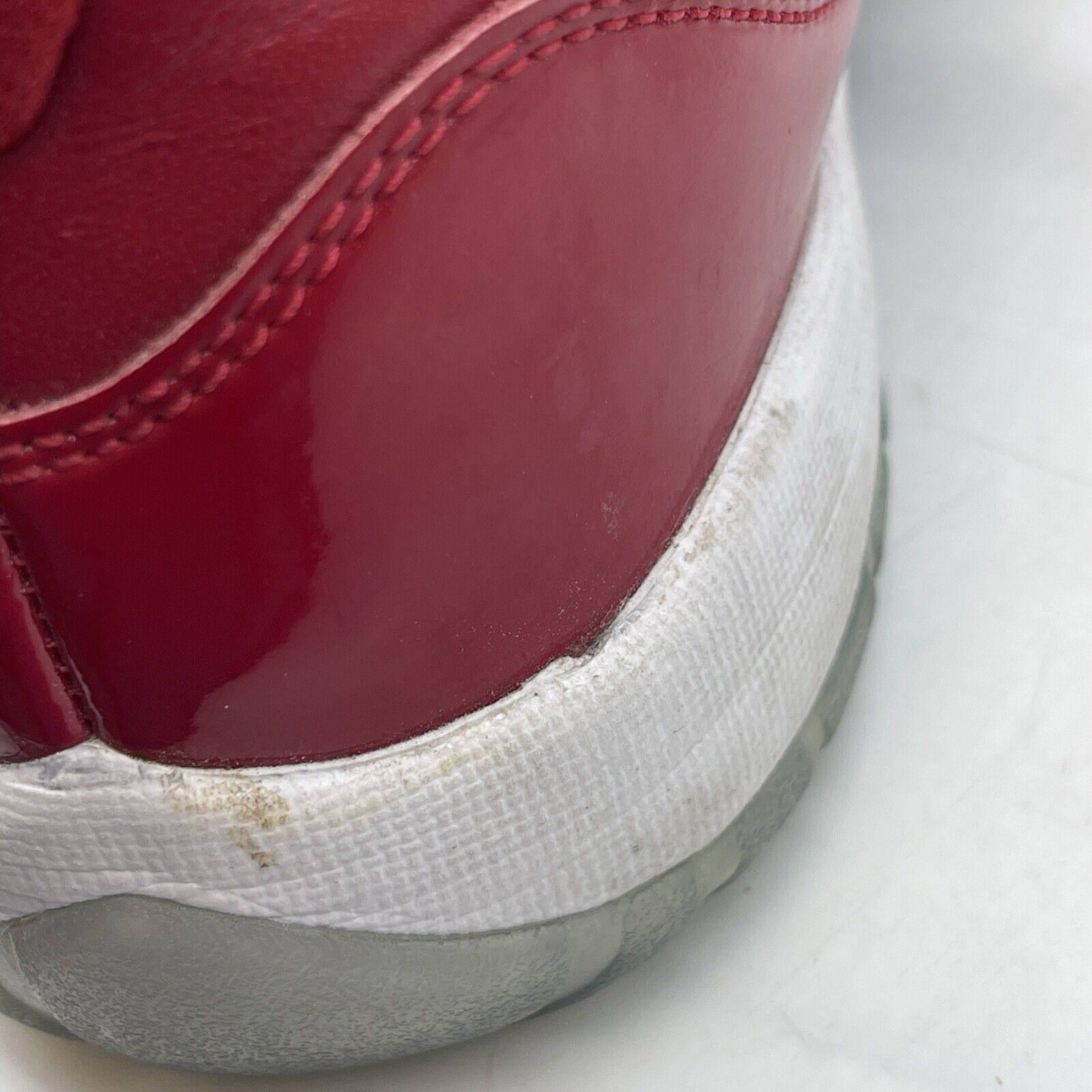 Size 7Y (GS) - Jordan 11 Retro High Win Like '96 Red Black White (378038-623)