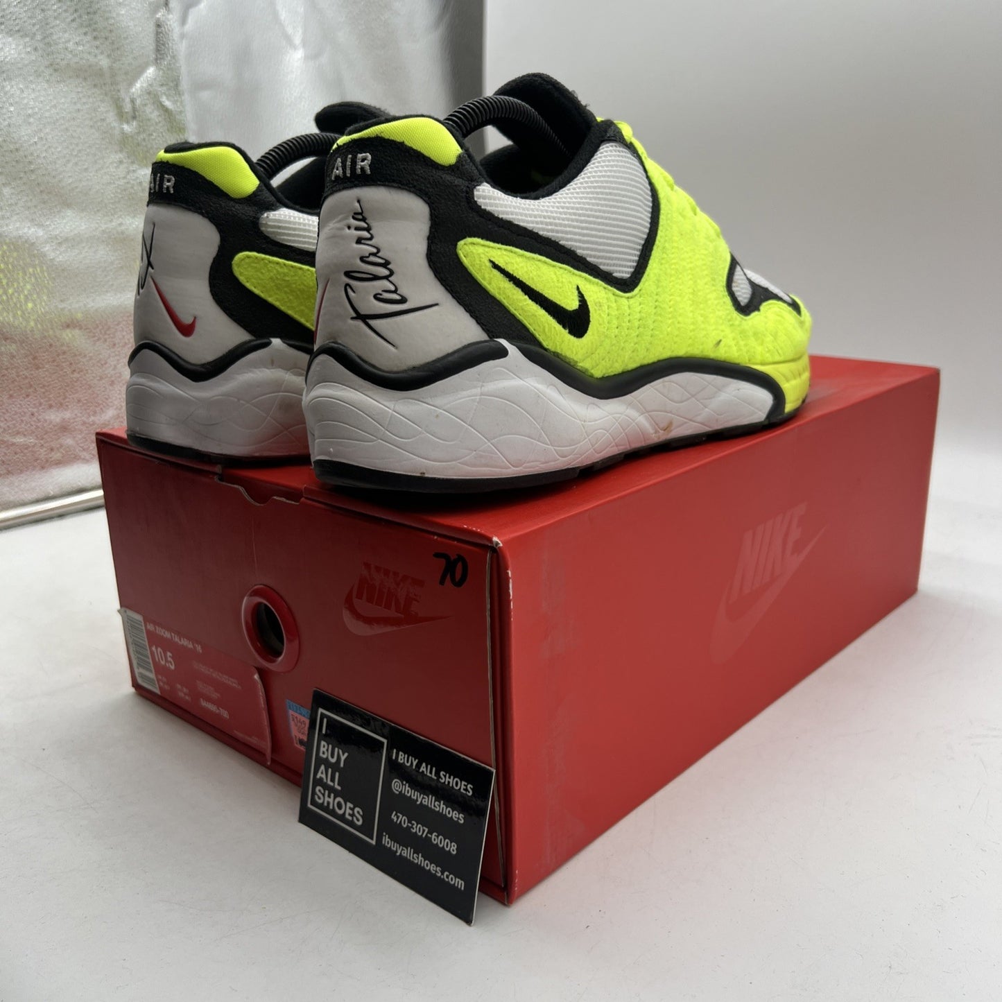 Size 10.5 - Nike Air Zoom Talaria '16 Volt (844695-700)
