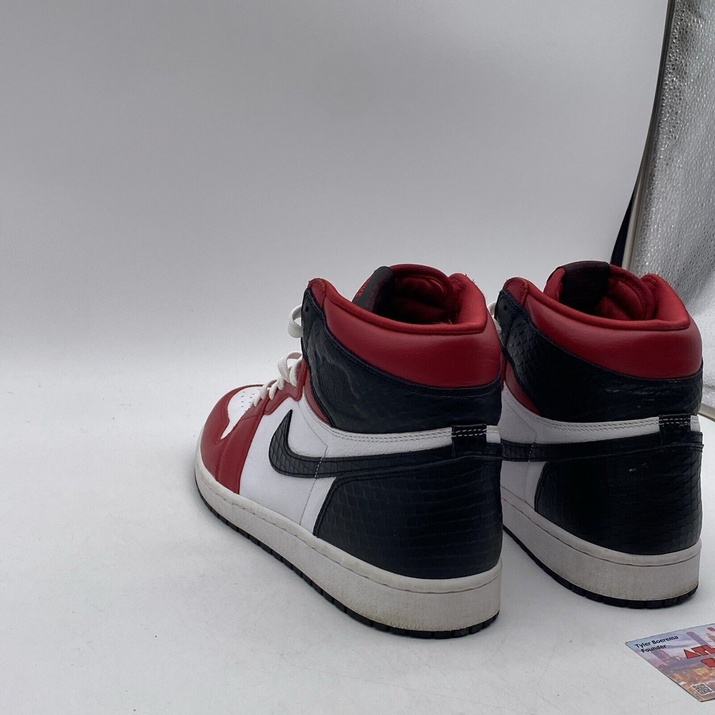Size 11 - Air Jordan 1 Retro OG High Satin Red W