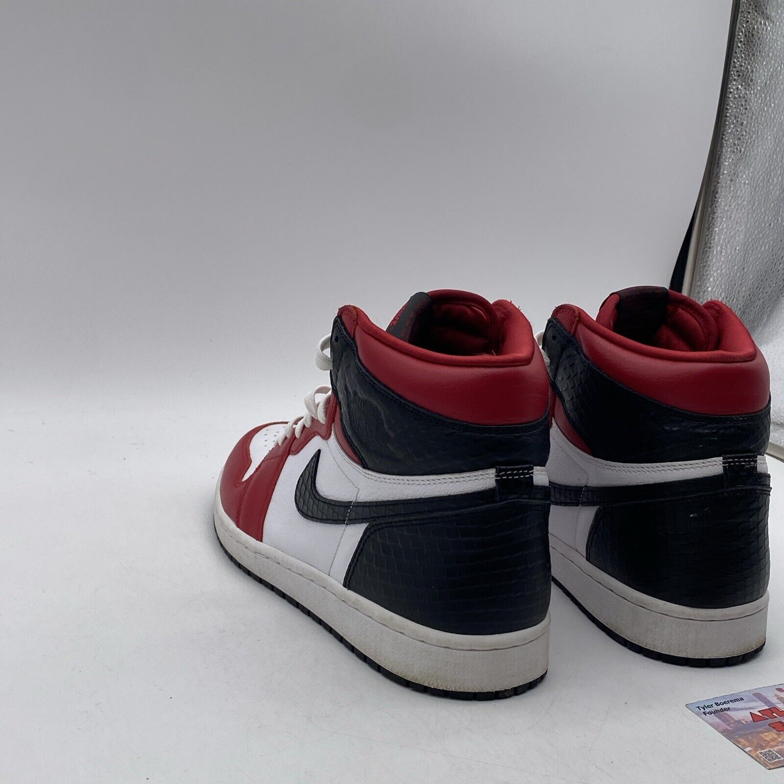 Size 11 - Air Jordan 1 Retro OG High Satin Red W