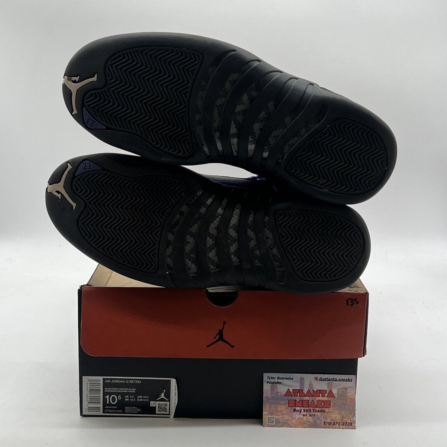 Size 10.5 - Air Jordan 12 Retro Dark Concord (CT8013-005)