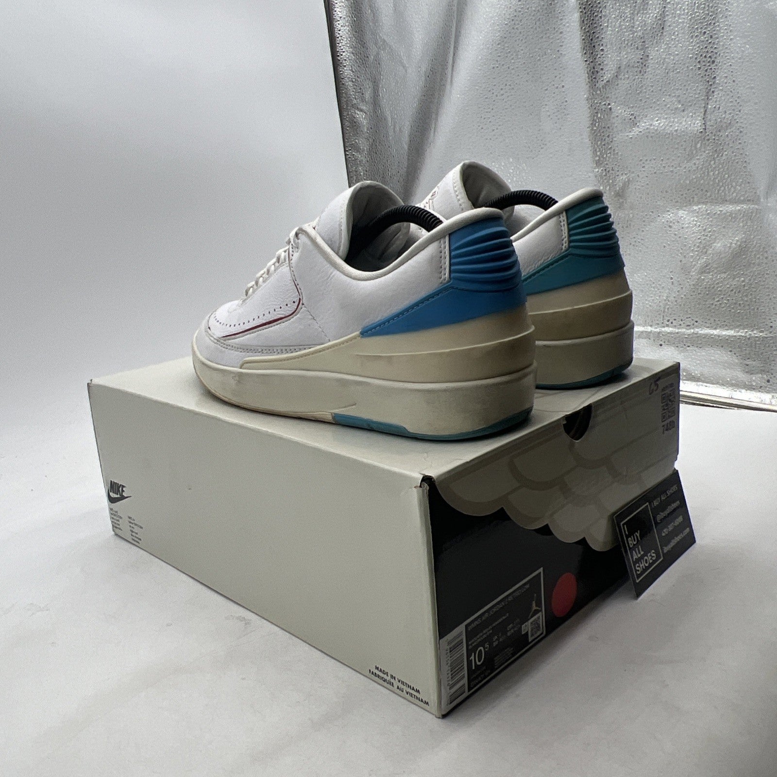 Size 10.5 - Air Jordan 2 Retro Low NC to Chi W (DX4401-164)