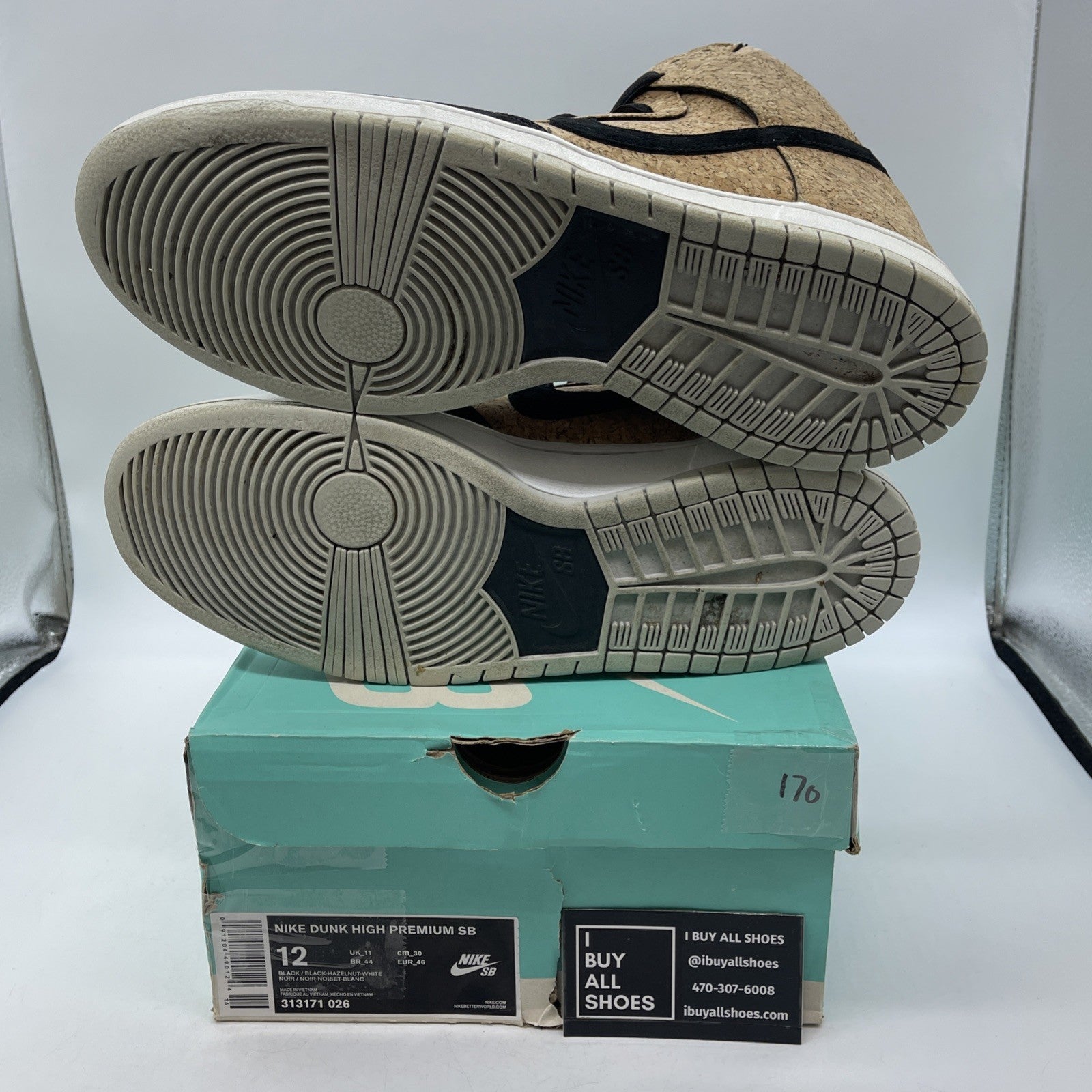 Size 12 - Nike Dunk Premium SB High Cork (313171-026)