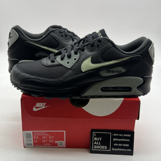 Size 9.5 - Nike Air Max 90 GTX Gore-Tex Black Honeydew Anthracite (FD5810-001)