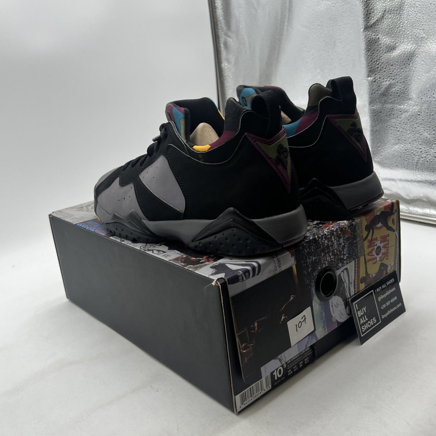 Size 10.5 - Air Jordan 7 Retro NRG Low Bordeaux (AR4422-034)