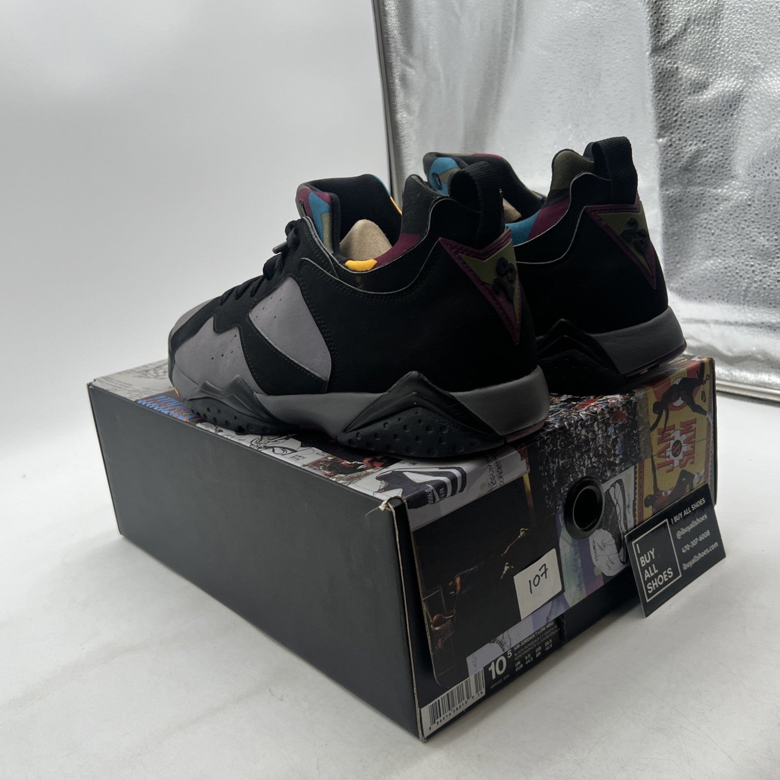 Size 10.5 - Air Jordan 7 Retro NRG Low Bordeaux (AR4422-034)