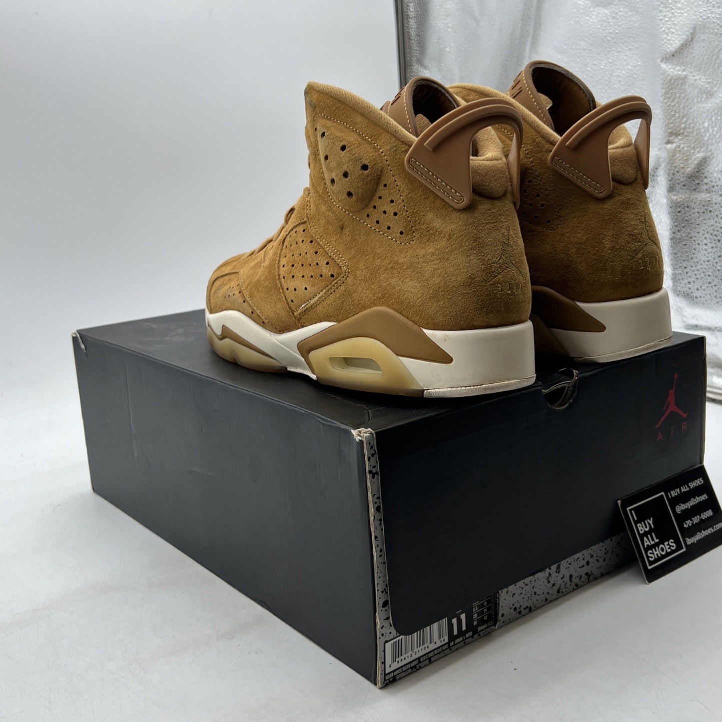 Size 11 - Air Jordan 6 Retro Wheat (384664-705)