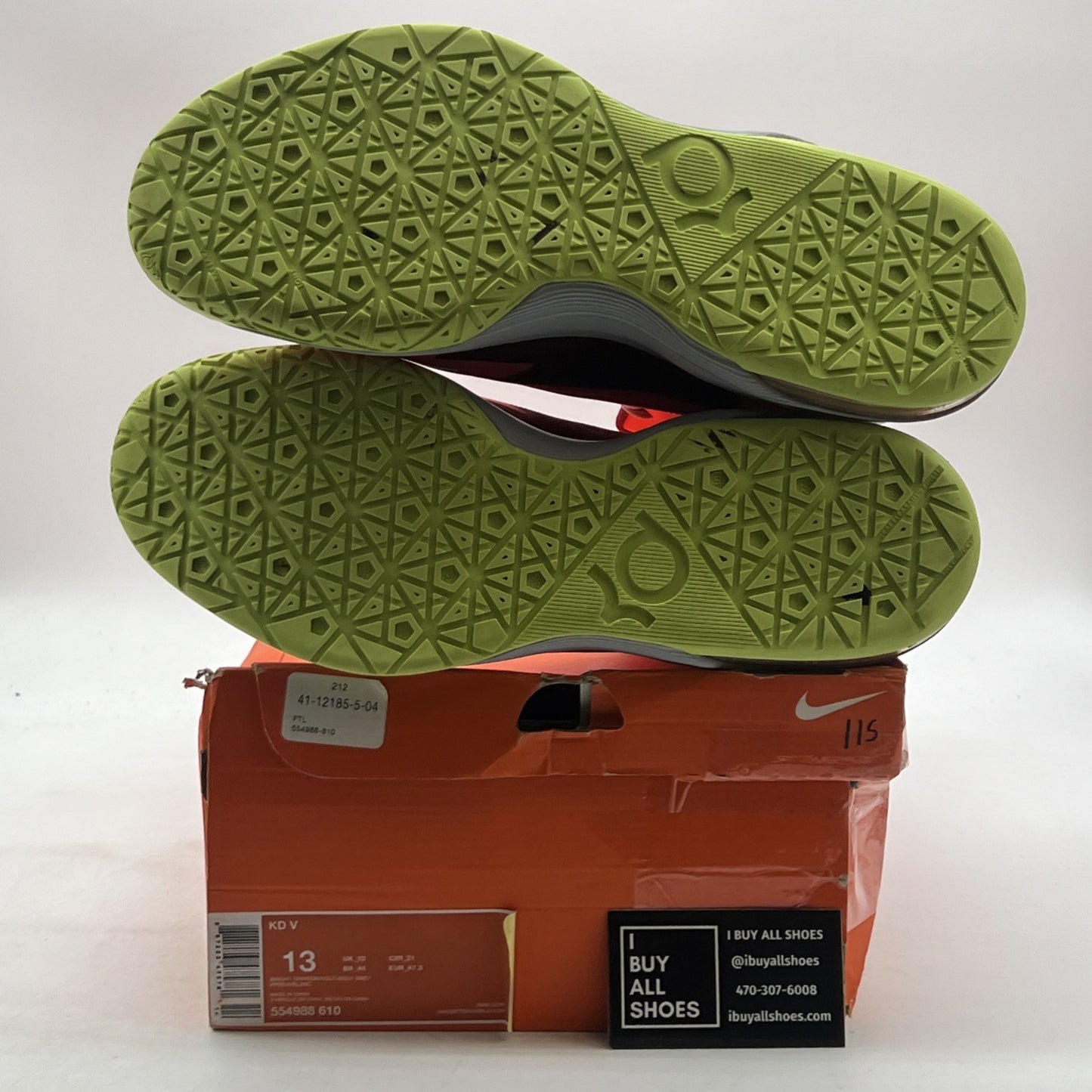 Size 13 - Nike KD 5 DMV - (554988-610)