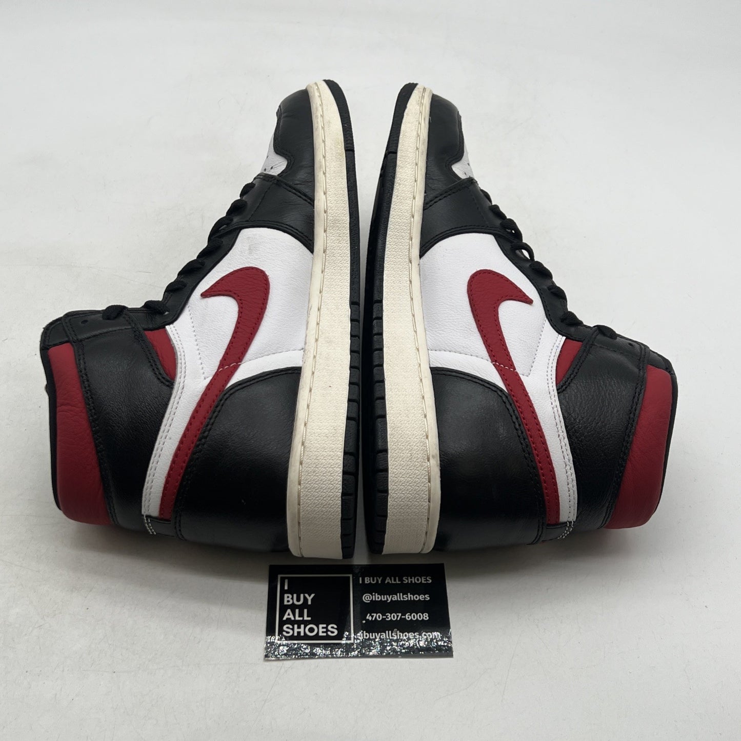 Size 10 - Air Jordan 1 Retro High OG Gym Red 2019 (555088-061)