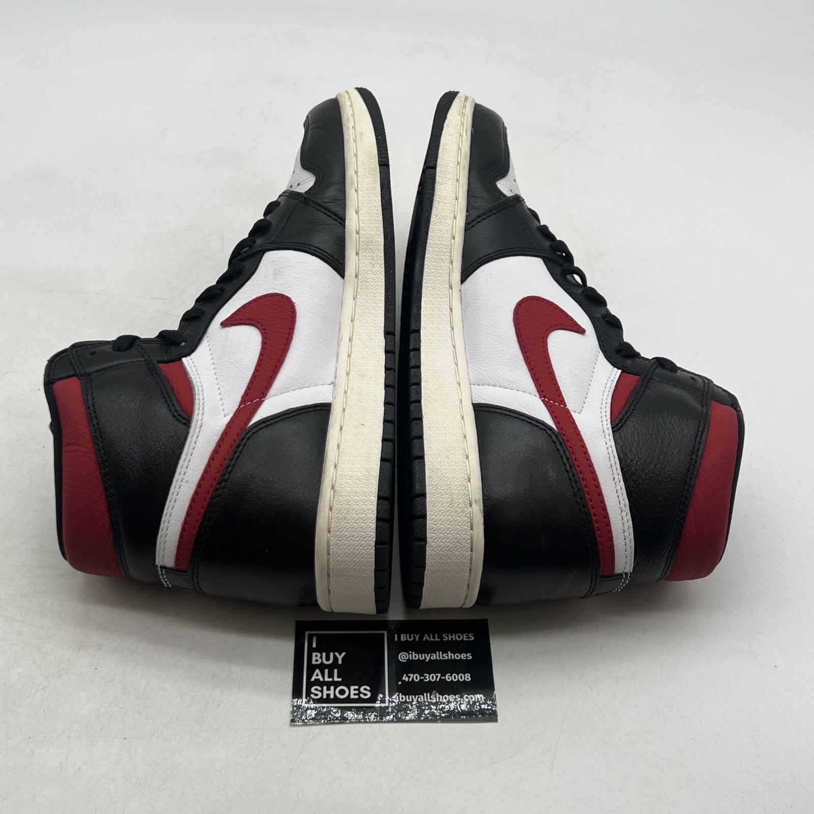 Size 10 - Air Jordan 1 Retro High OG Gym Red 2019 (555088-061)