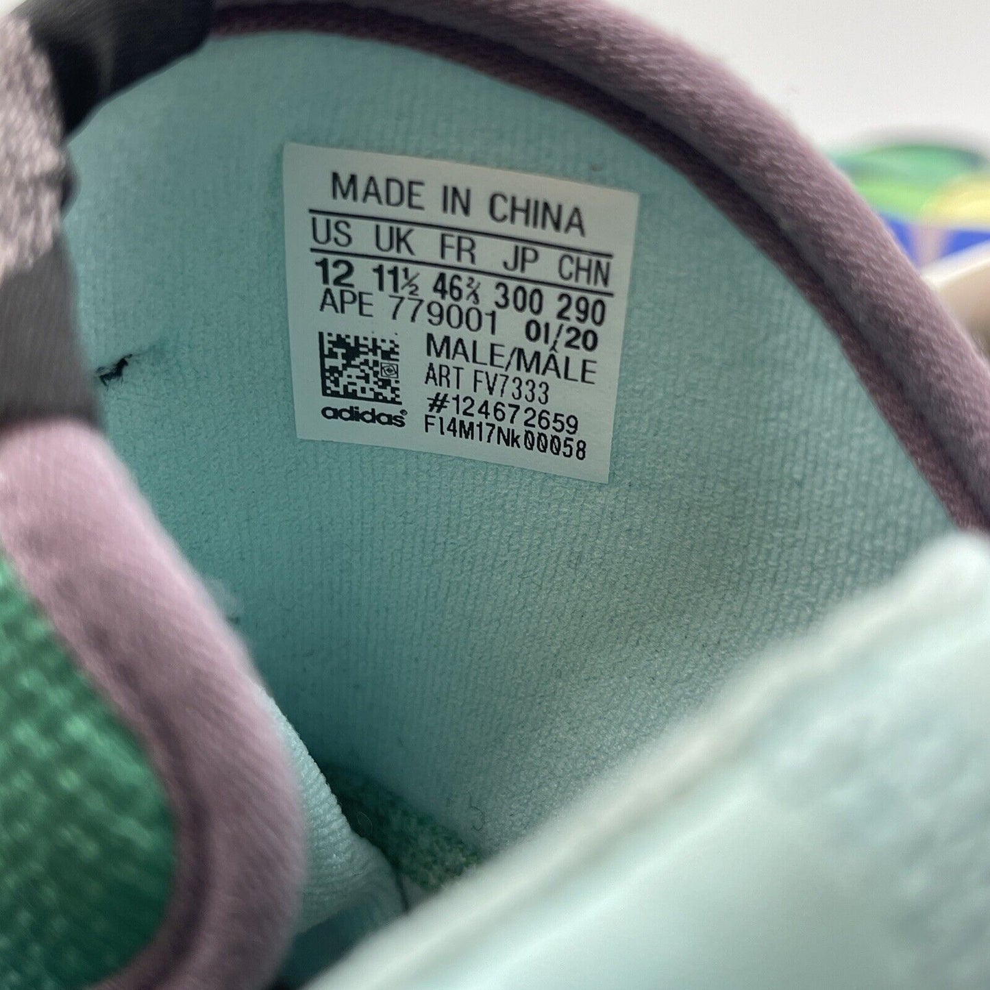 Size 12 - adidas Pharrell x Crazy BYW 0 To 60 STMT Reflexology Suede (FV7333)