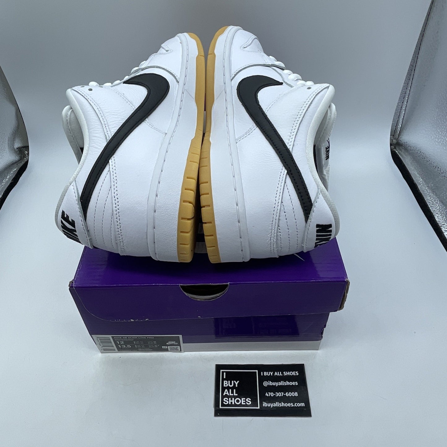 Size 12 - Nike SB Dunk Low White Gum (CD2563-101)