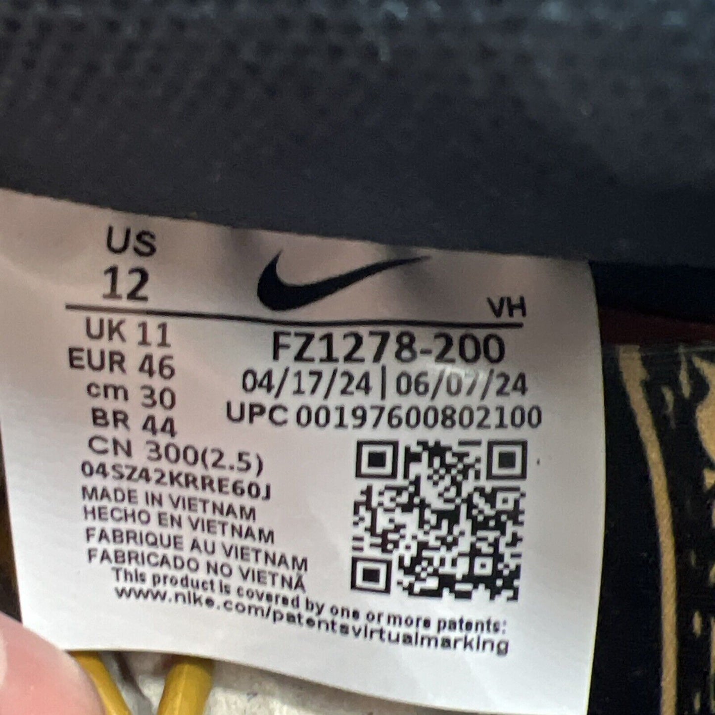 Size 12 - Nike Dunk SB Low City of Cinema (FZ1278-200)