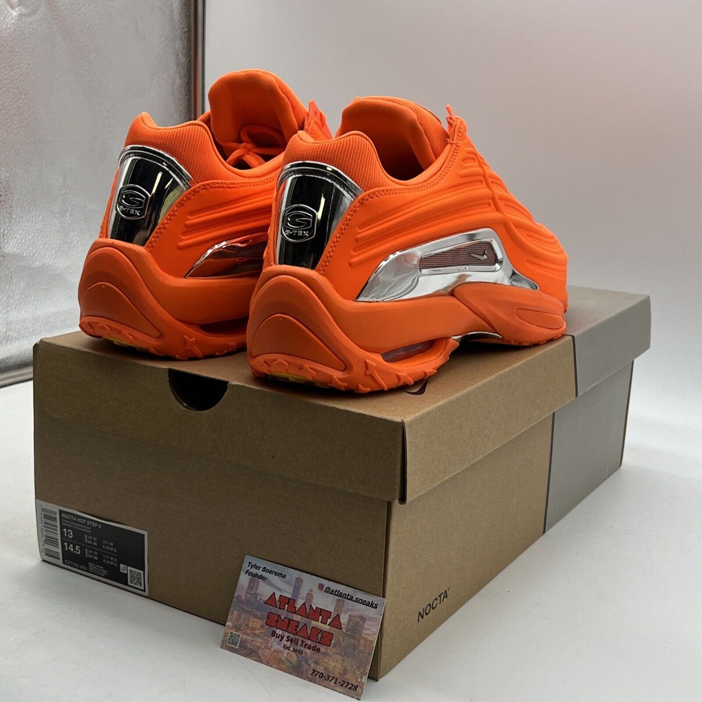 Size 13 - Nike NOCTA x Hot Step 2 Total Orange (DZ7293-800)