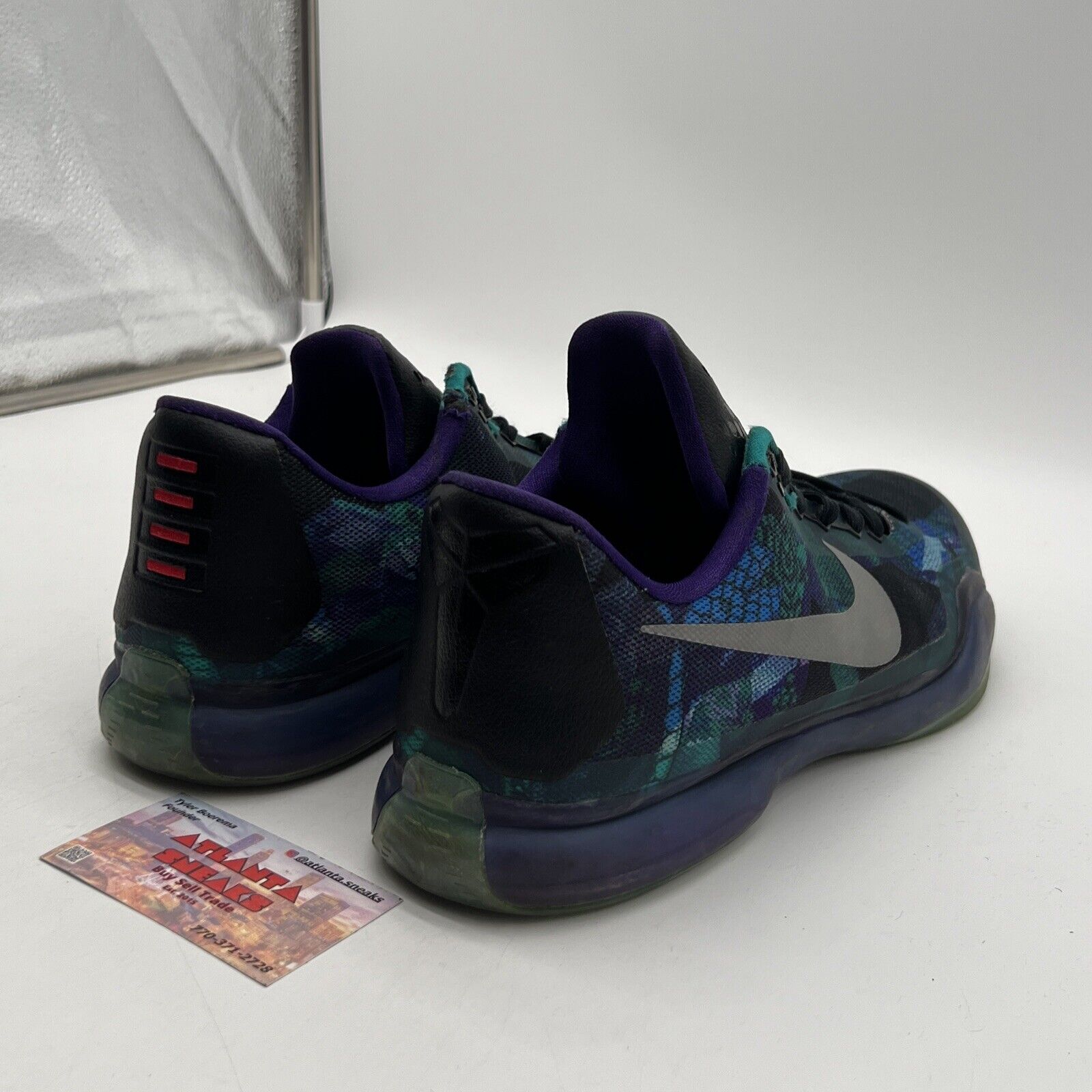 Size 12 - Nike Kobe 10 Overcome Purple Blue Green (705317-305)