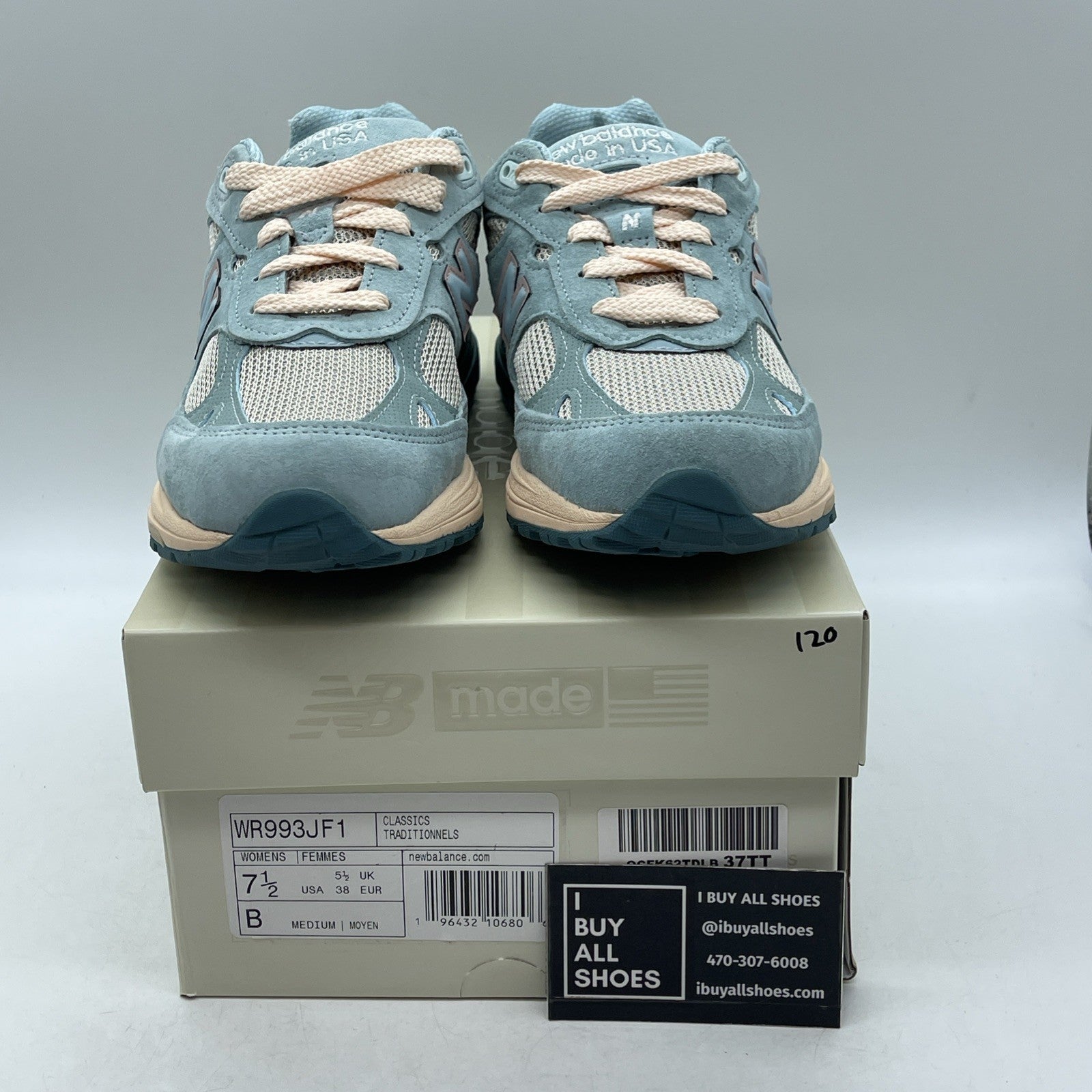 Size 7.5 - Joe Freshgoods x New Balance 993 Made in USA Performance Art  Arctic