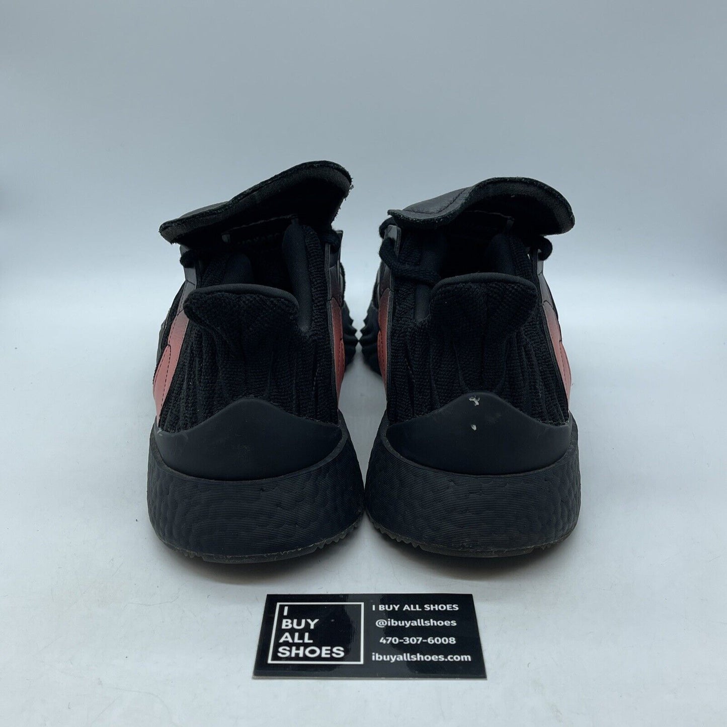 Size 13 - adidas Sobakov 2.0 Core Black Solar Orange Pink Black Suede (EE5632)