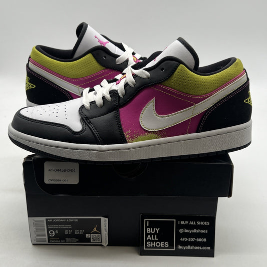 Size 9.5 - Air Jordan 1 Low Spray Paint (CW5564-001)