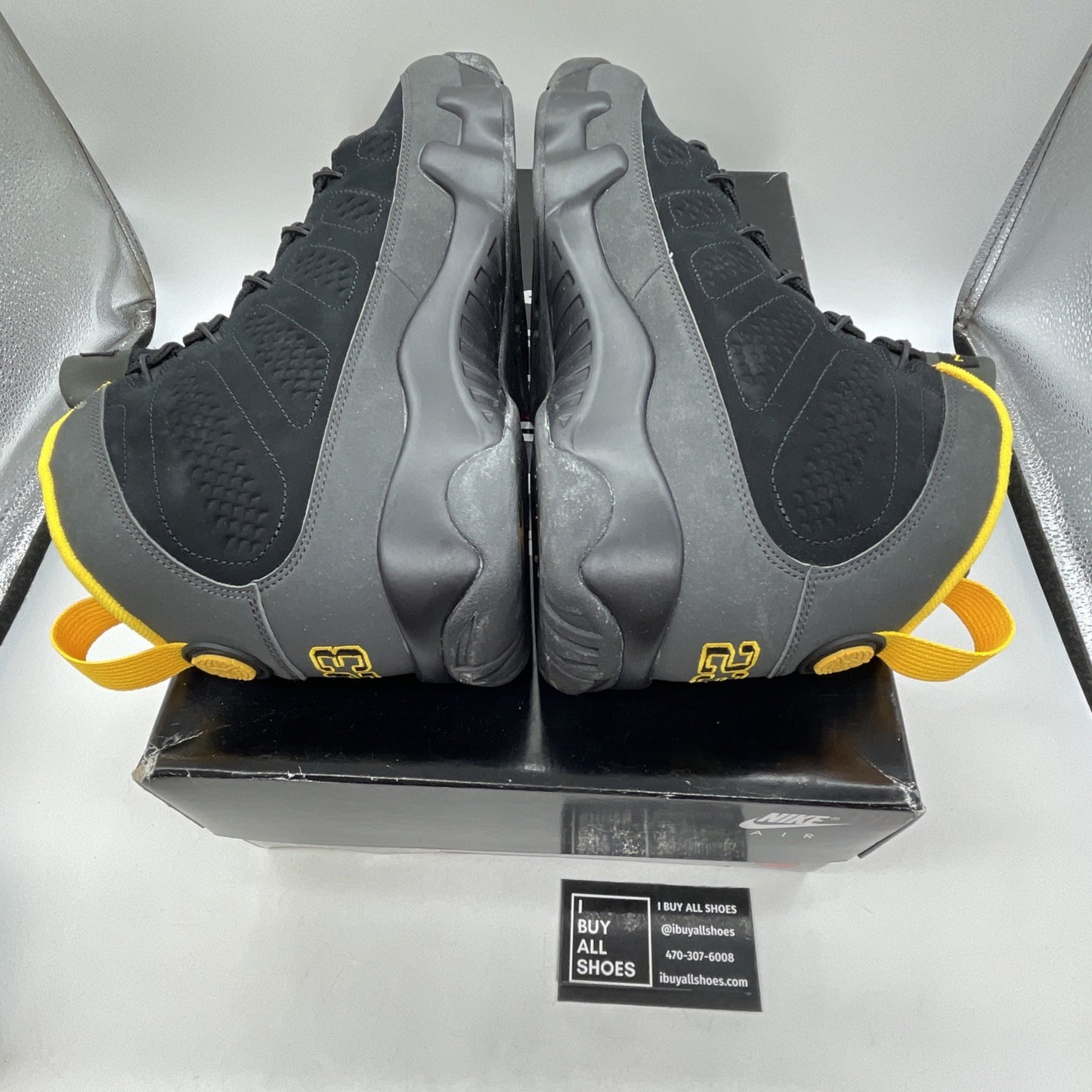 Size 10.5 - Air Jordan 9 Retro Black (CT8019-070)
