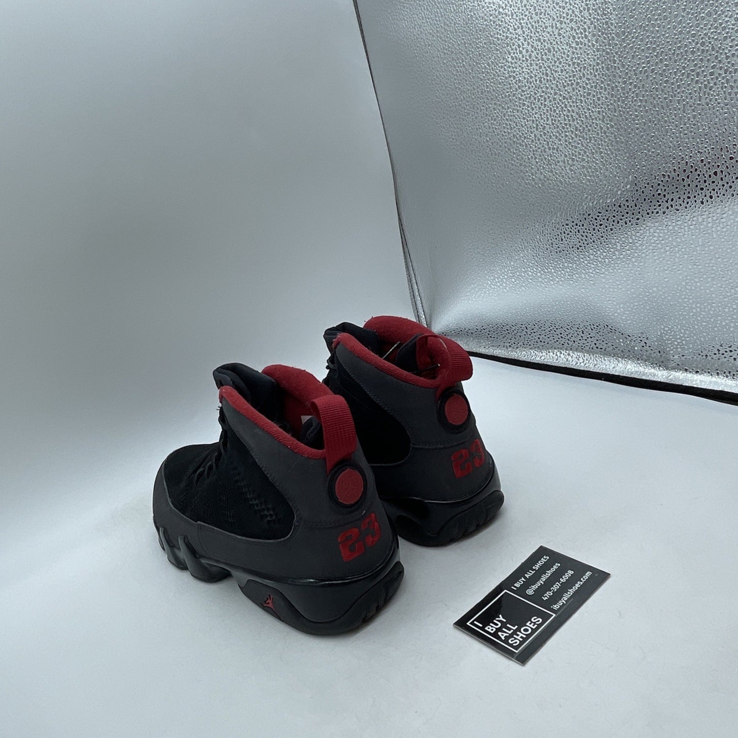 Size 8 - Air Jordan 9 Retro 2010 Charcoal (302370-005)