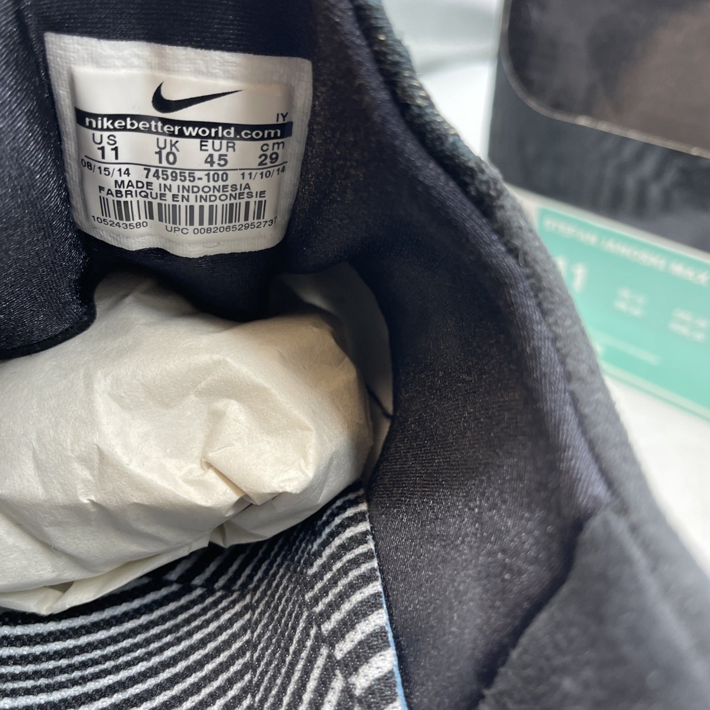 Size 11 - Nike SB Stefan Janoski Max Black (745955-100)