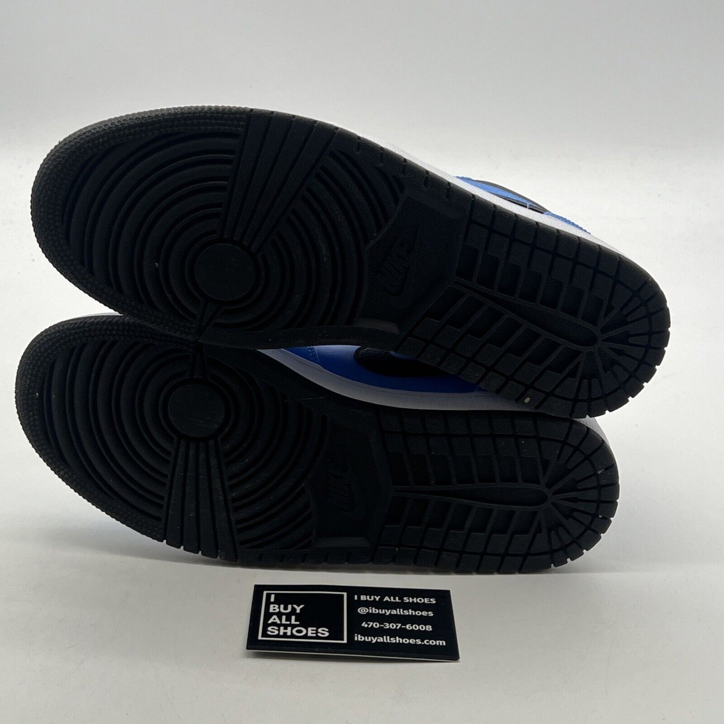 Size 8 - Air Jordan 1 Low University Blue Black (553558-403)