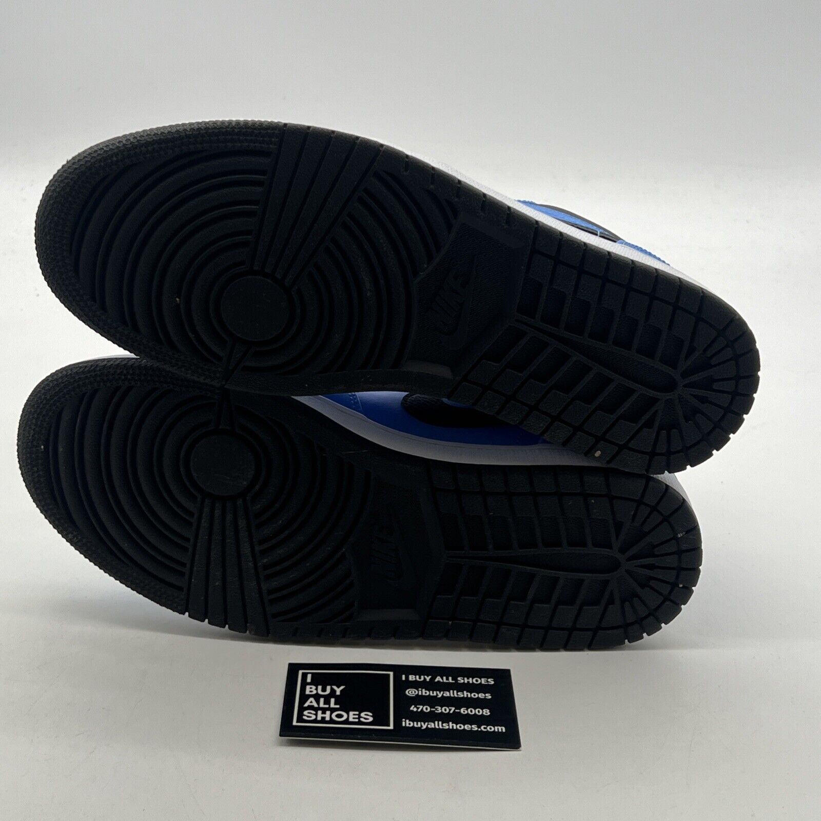 Size 8 - Air Jordan 1 Low University Blue Black (553558-403)