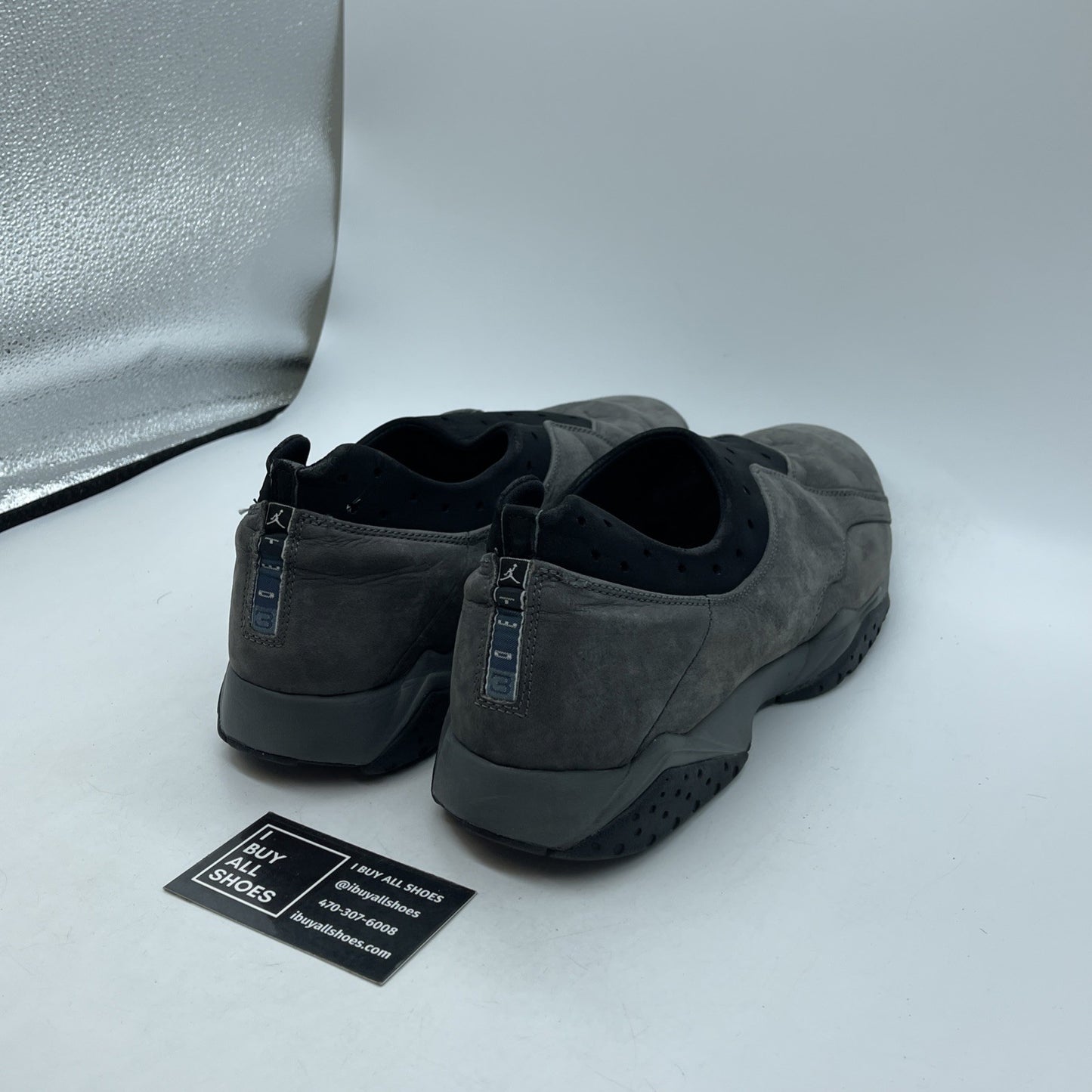 Size 13 - Jordan Two3 Relay Gray Black Suede (302369-002)
