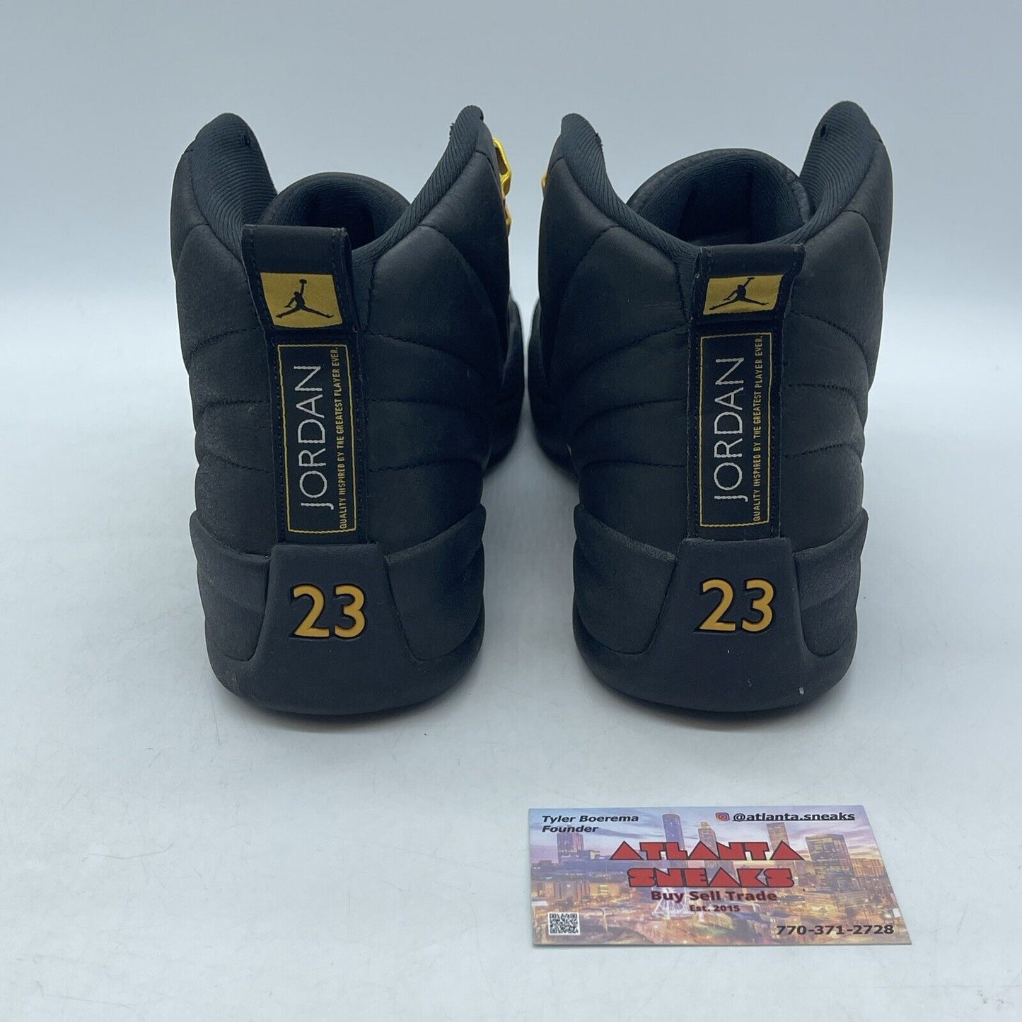 Size 9.5 - Jordan 12 Retro Mid Black Taxi Yellow (CT8013-071)