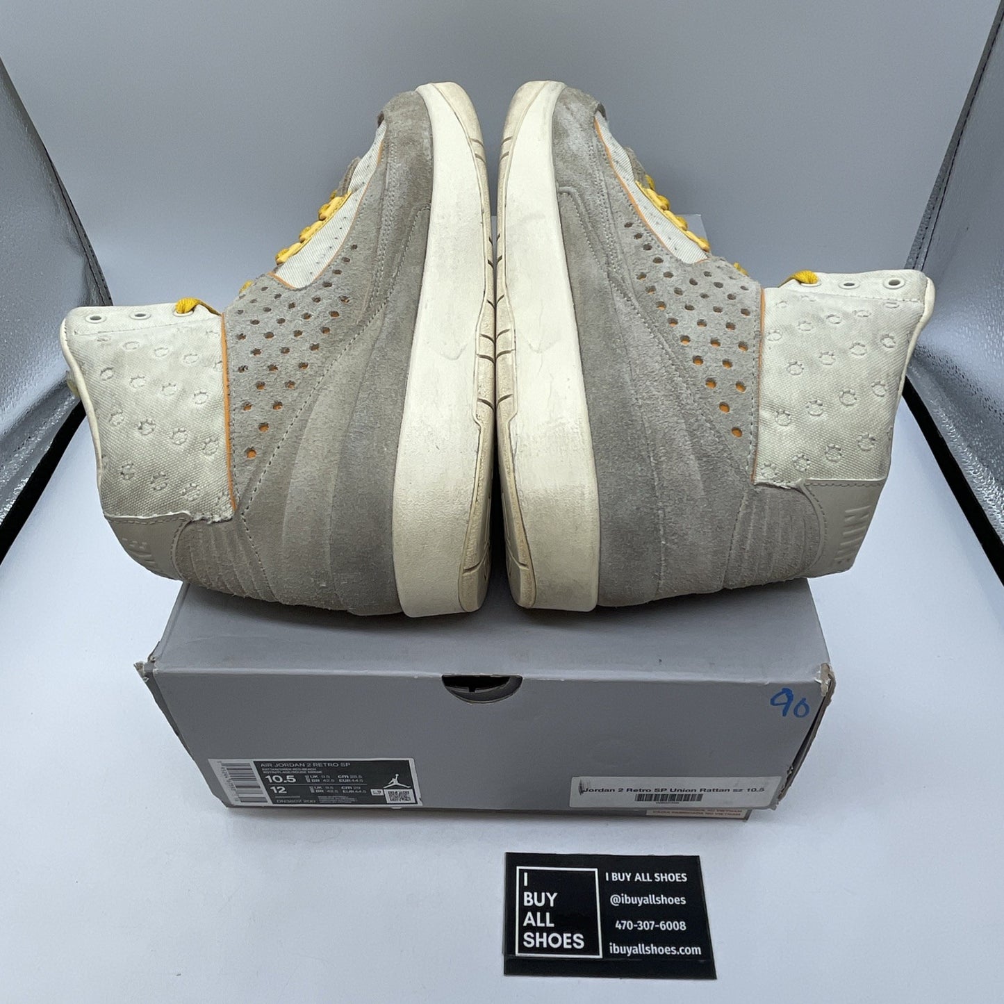 Size 10.5 - Union LA x Air Jordan 2 Retro SP Rattan Brown Suede (DN3802-200)