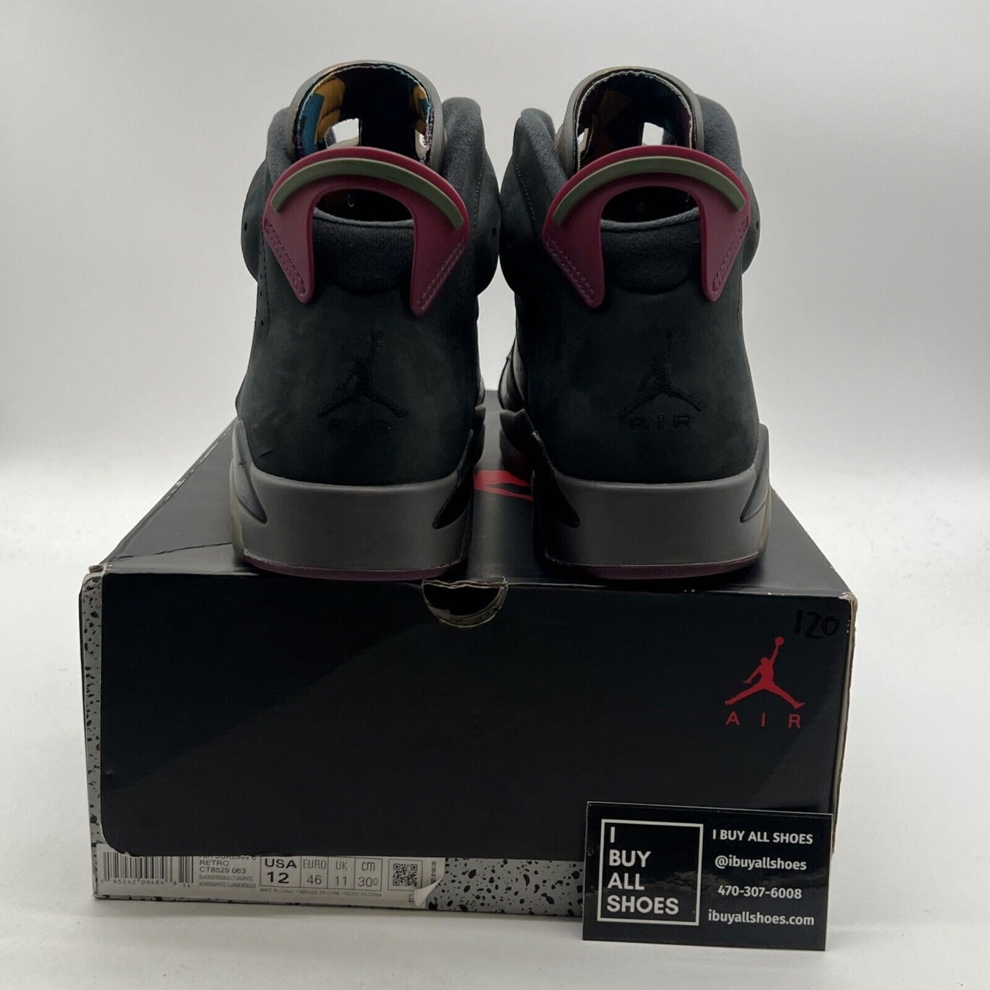 Size 12 - Air Jordan 6 Bordeaux (CT8529-063)