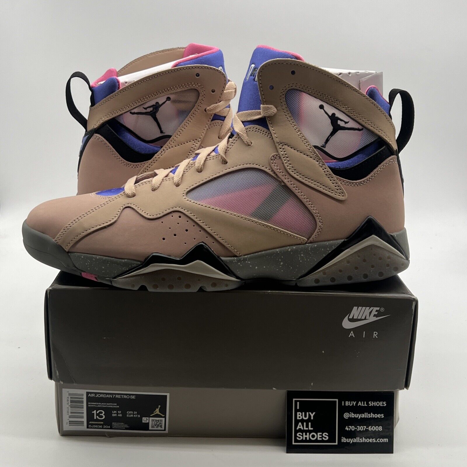 Size 13 - Air Jordan 7 Retro SE Sapphire (DJ2636-204)