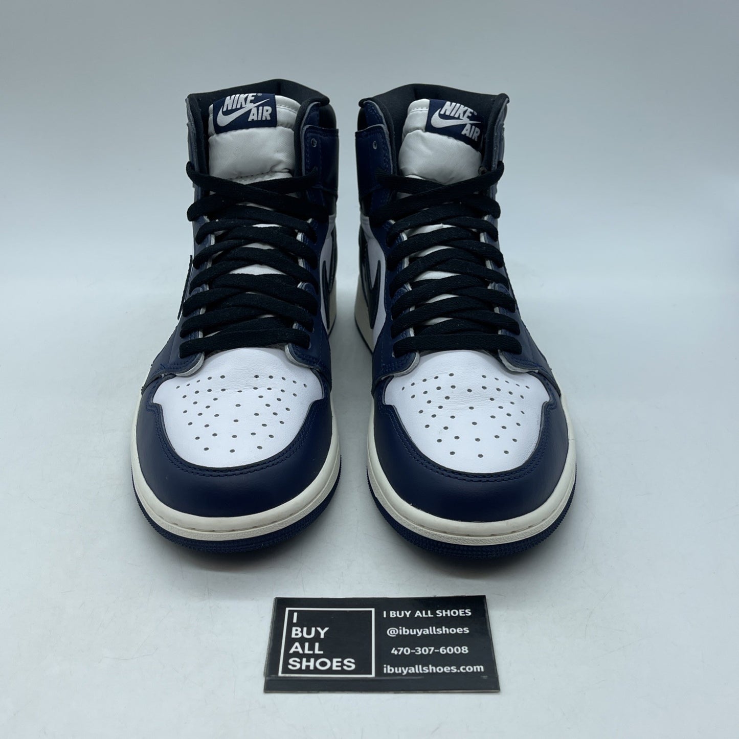 Size 10 - Air Jordan 1 Retro OG High Black White 2.0 (DZ5485-401)