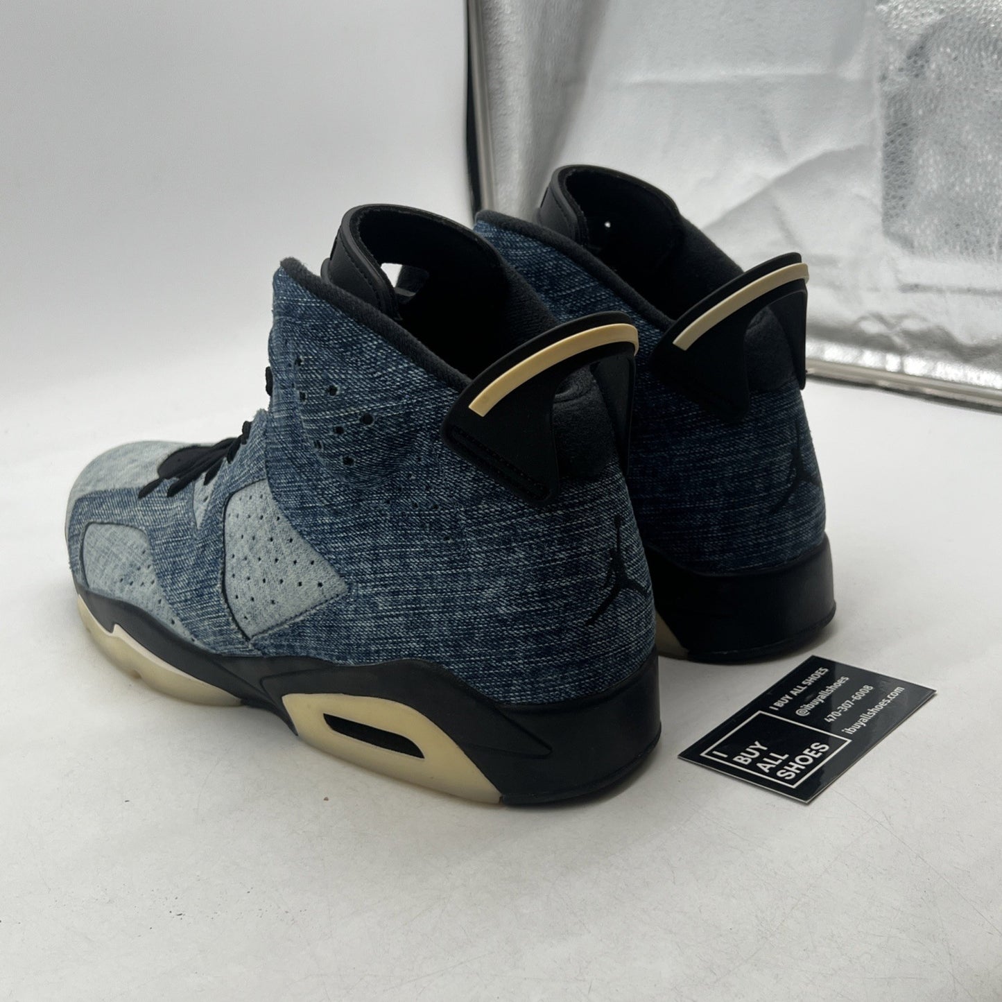 Size 14 - Air Jordan 6 Retro Washed Denim (CT5350-401)