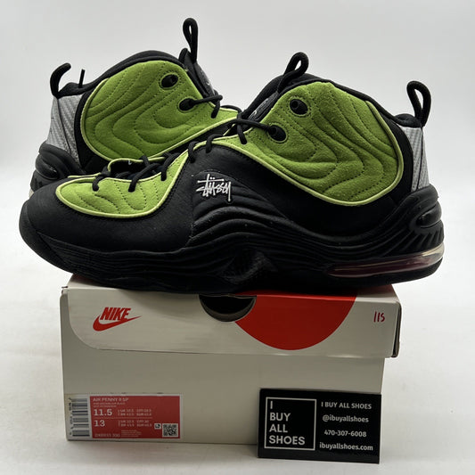 Size 11.5 - Nike Stussy x Air Penny 2 Vivid Green (DX6933-300)