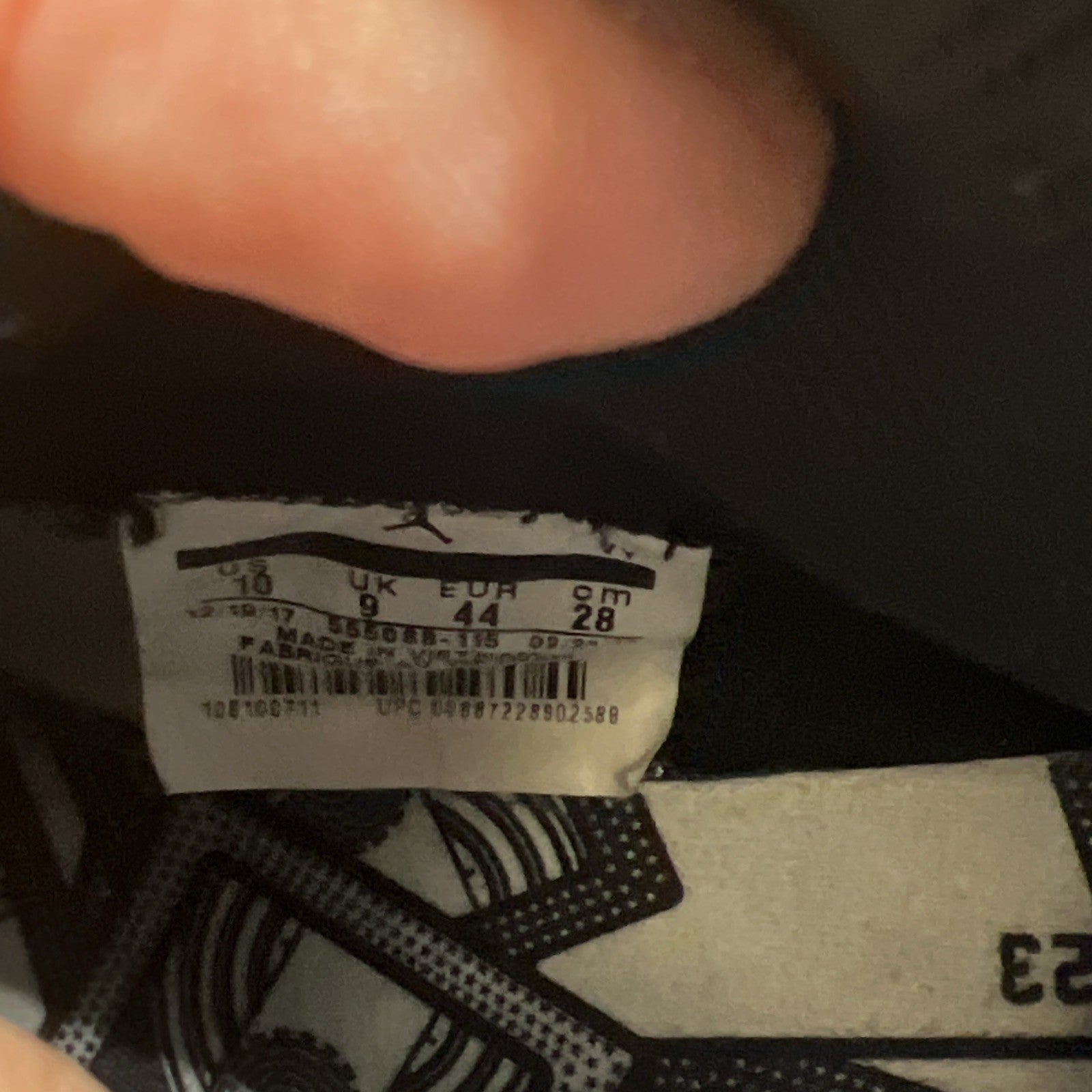 Size 10 - Air Jordan 1 OG High Best Hand in the Game Blue Moon (555088-115)