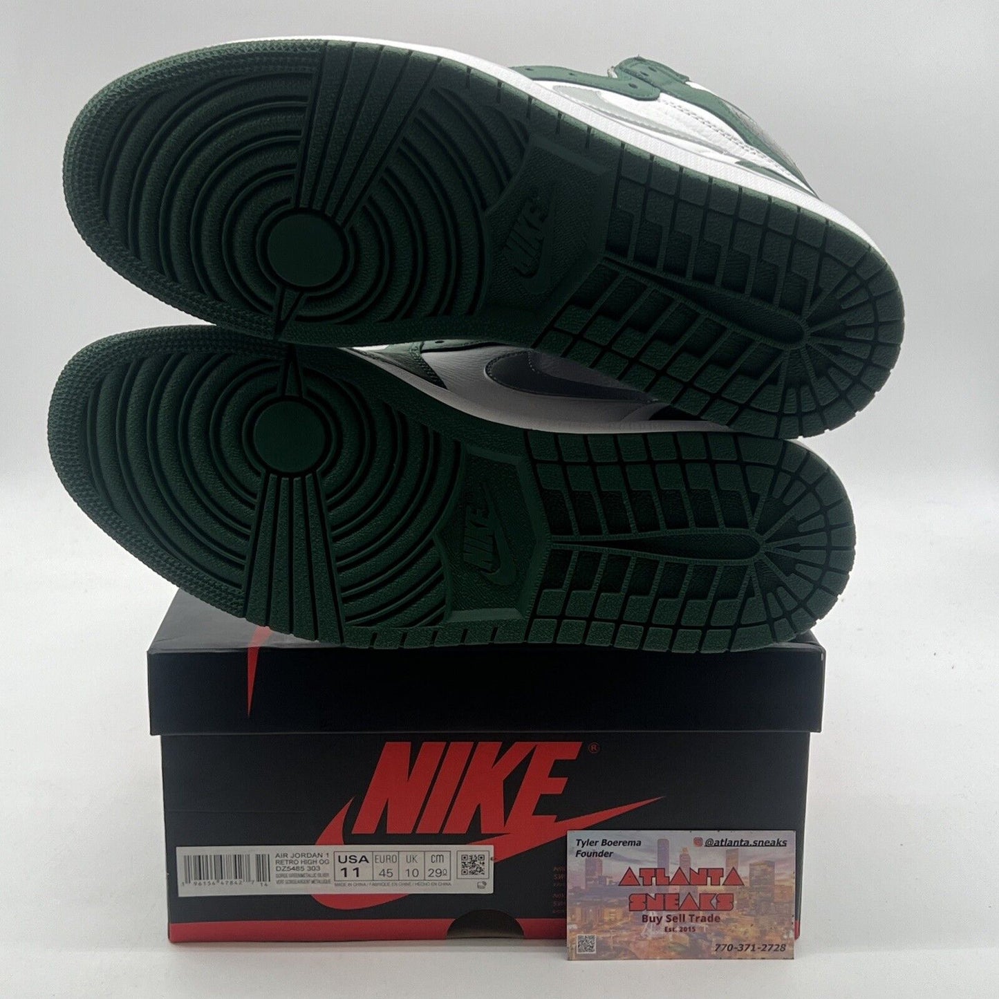 Size 11 - Air Jordan 1 Retro OG High Gorge Green (DZ5485-303)