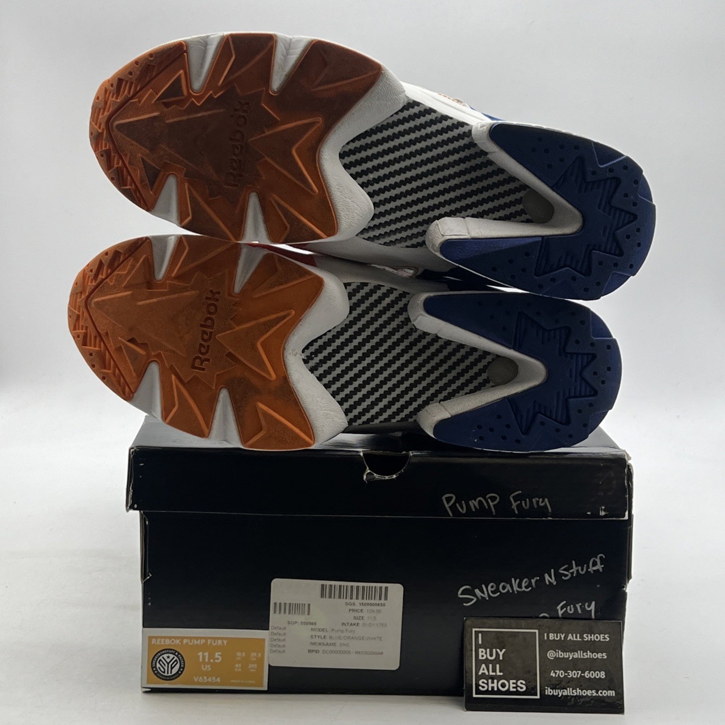 Size 11.5 - Reebok Sneakersnstuff x Token 38 x Packer x InstaPump Fury (V63454)