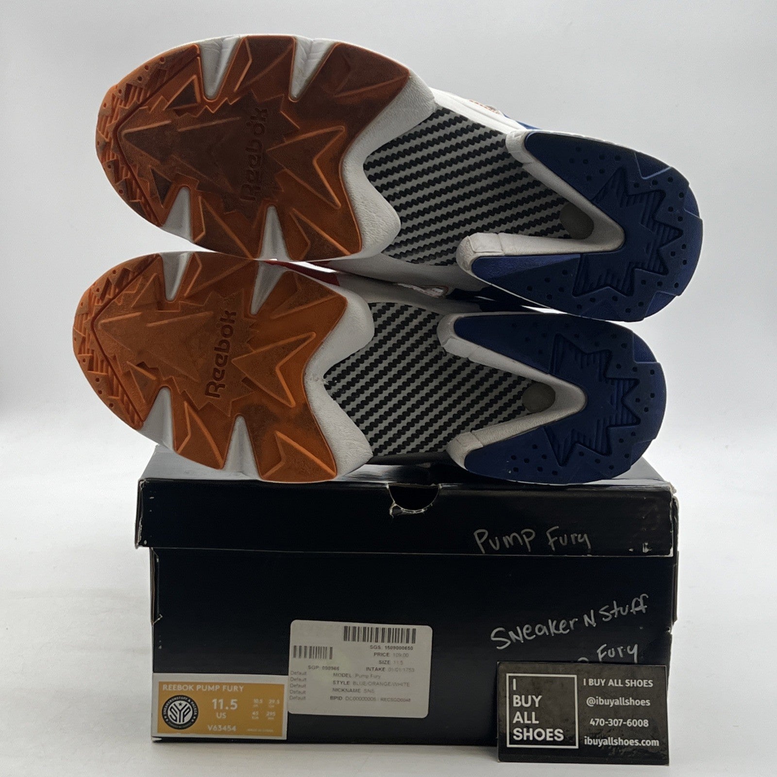 Size 11.5 - Reebok Sneakersnstuff x Token 38 x Packer x InstaPump Fury (V63454)