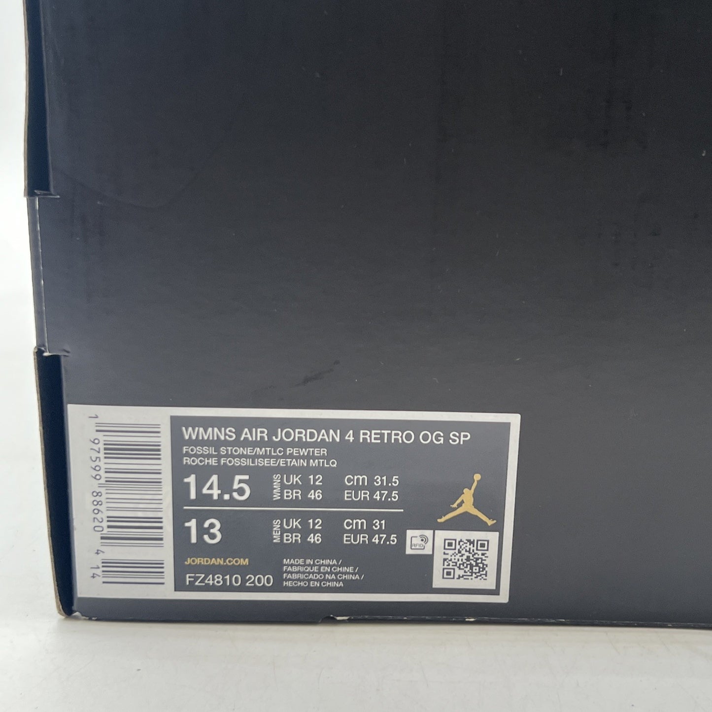Size 14.5 - A Ma Maniére x Air Jordan 4 Retro While You Were Sleeping W