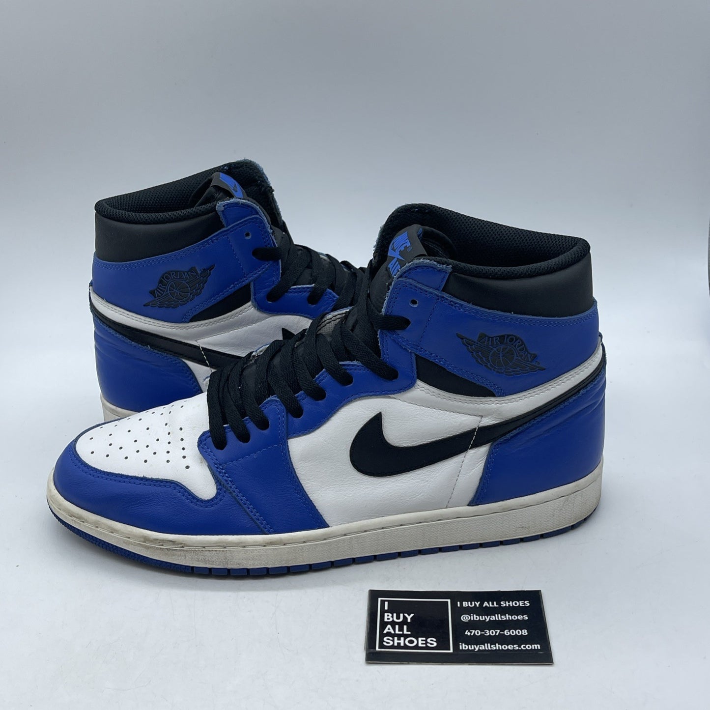 Size 13 - Air Jordan 1 Retro High OG Game Royal 2018 (555088-403)