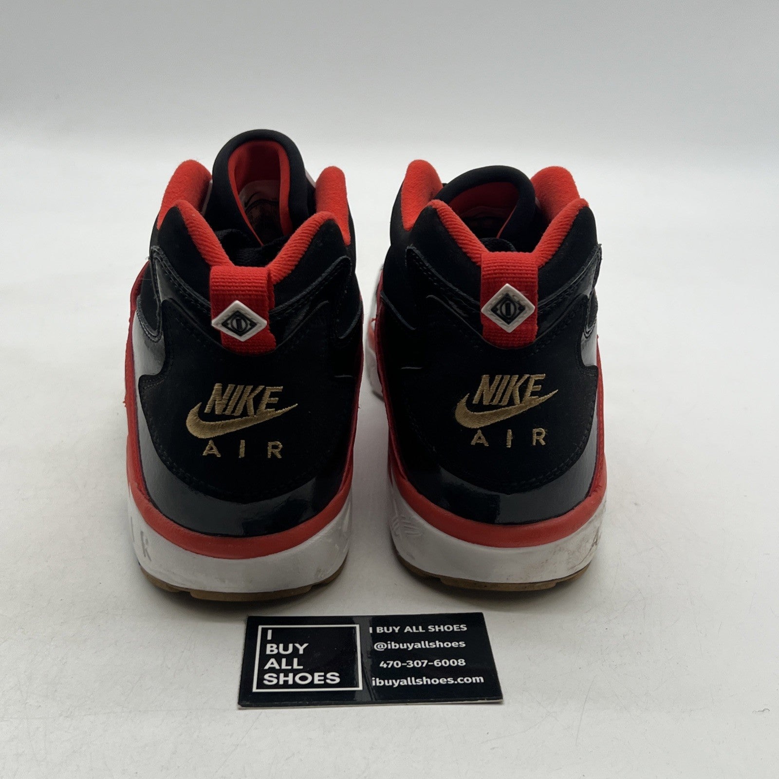 Size 11 - Nike Air Diamond Turf Black Gamma Orange (309434-009)