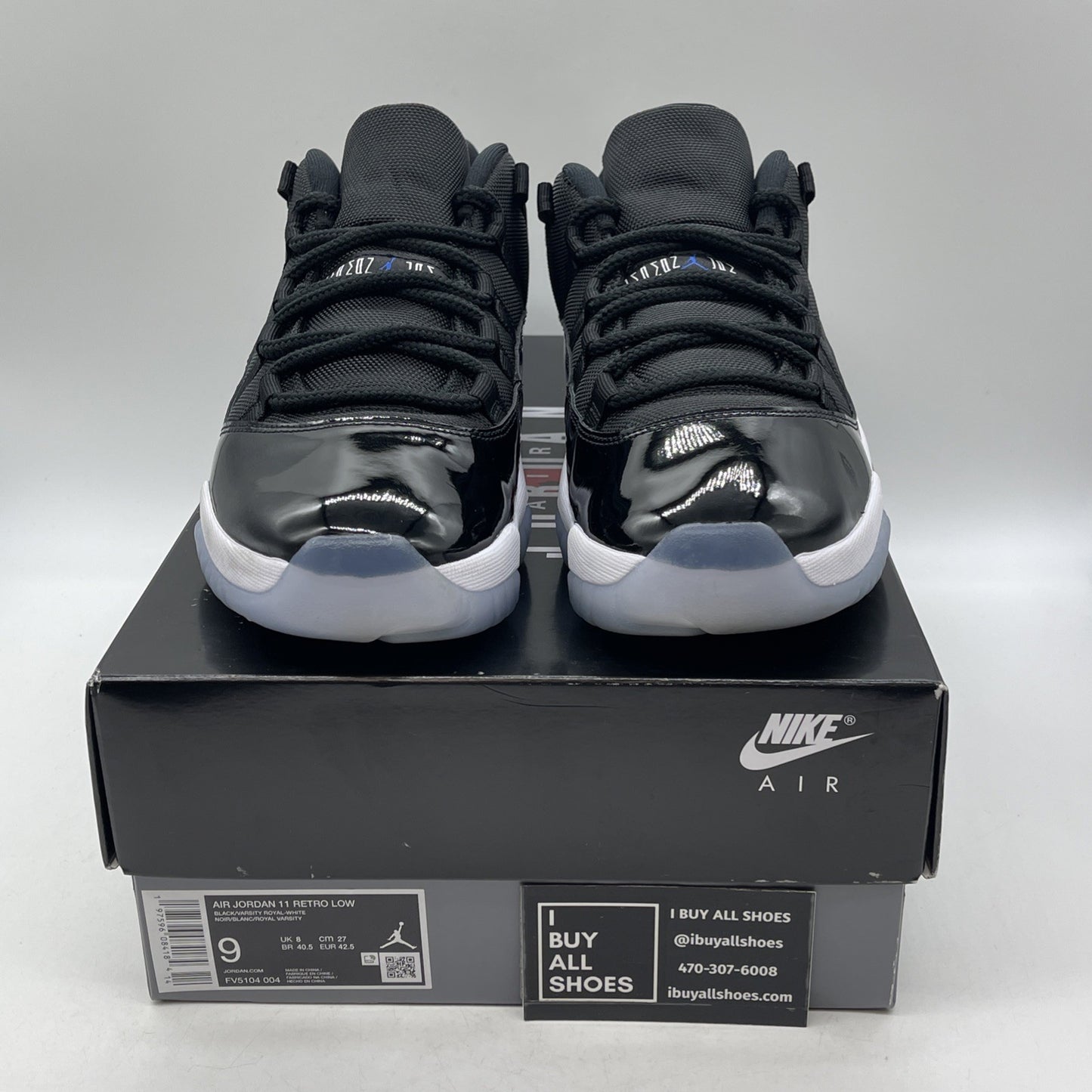 Size 9 - Air Jordan 11 Retro Low Space Jam (FV5104-004)