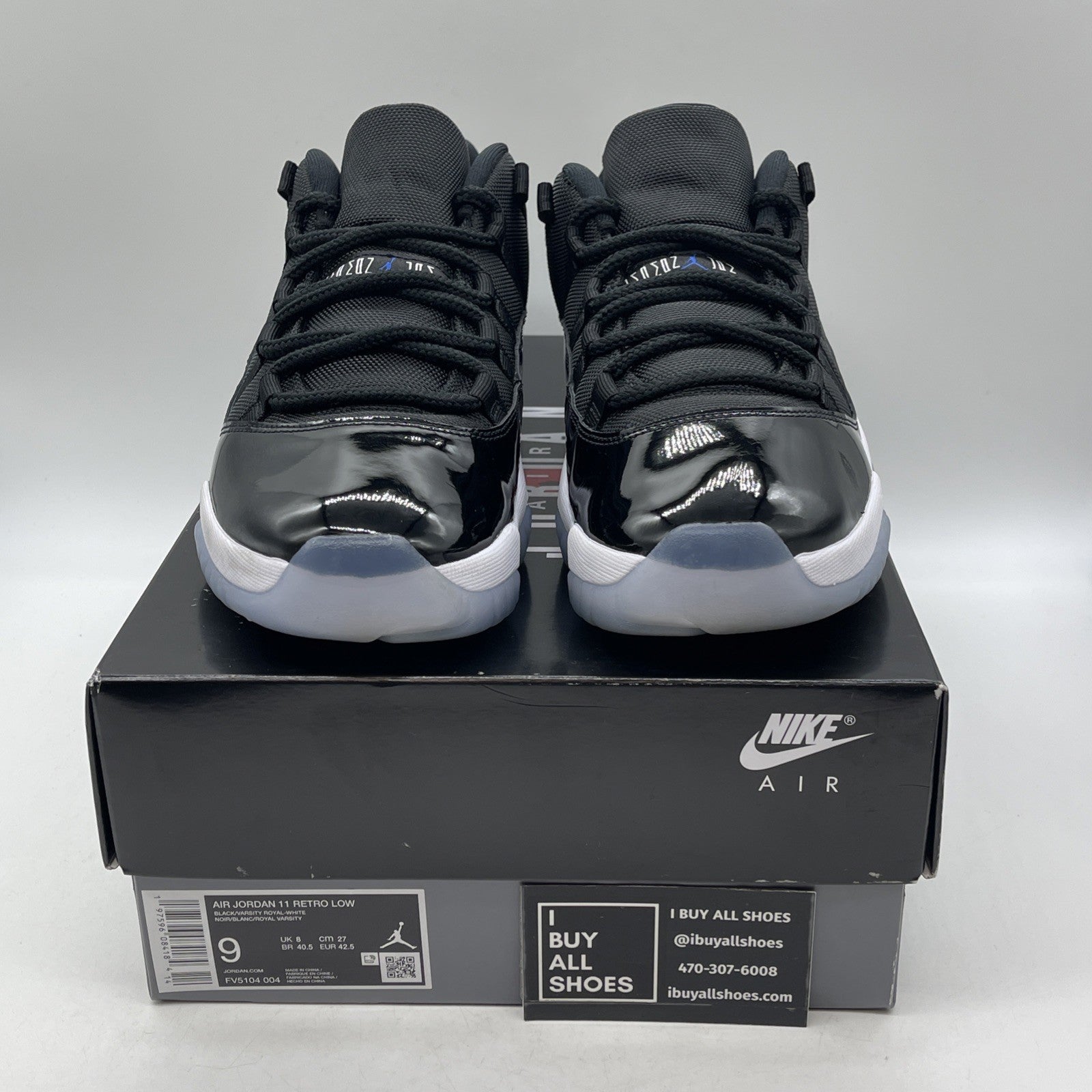 Size 9 - Air Jordan 11 Retro Low Space Jam (FV5104-004)