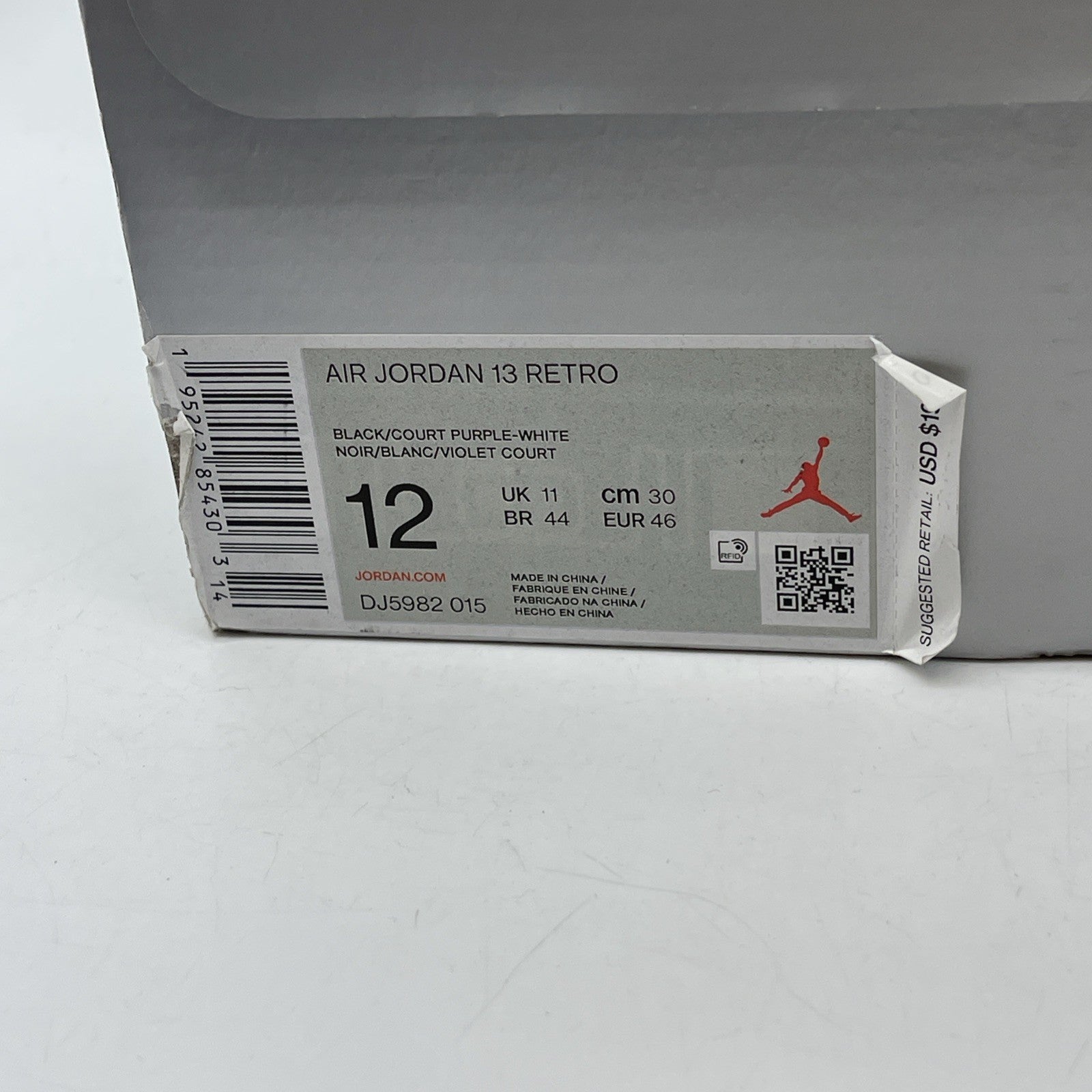 Size 12 - Air Jordan 13 Retro Court Purple (DJ5982-015)