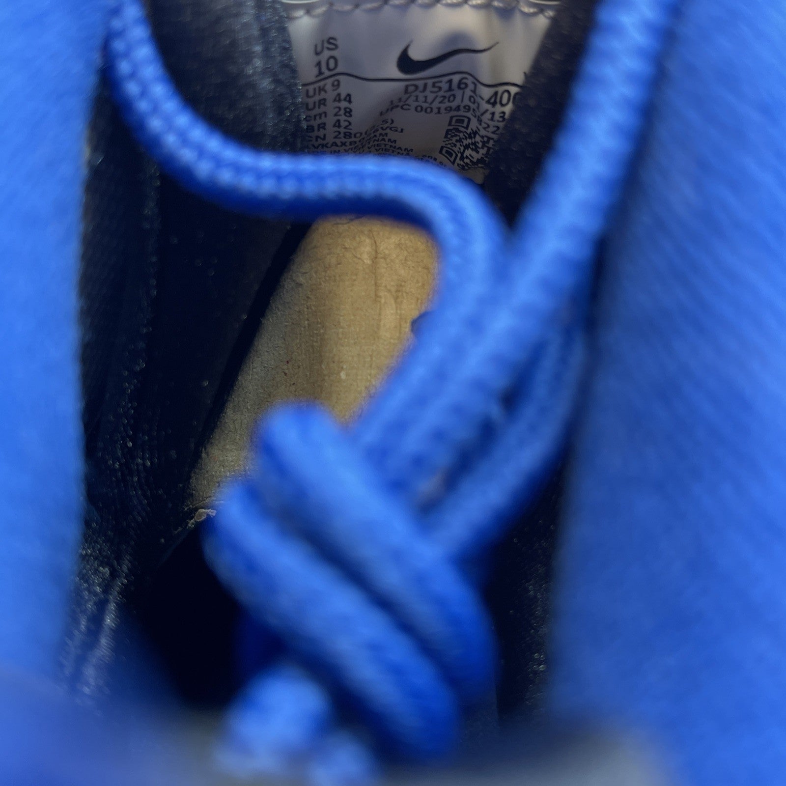 Size 10 - Nike Air Griffey Max 1 2021 Varsity Royal White Suede (DJ5161-400)
