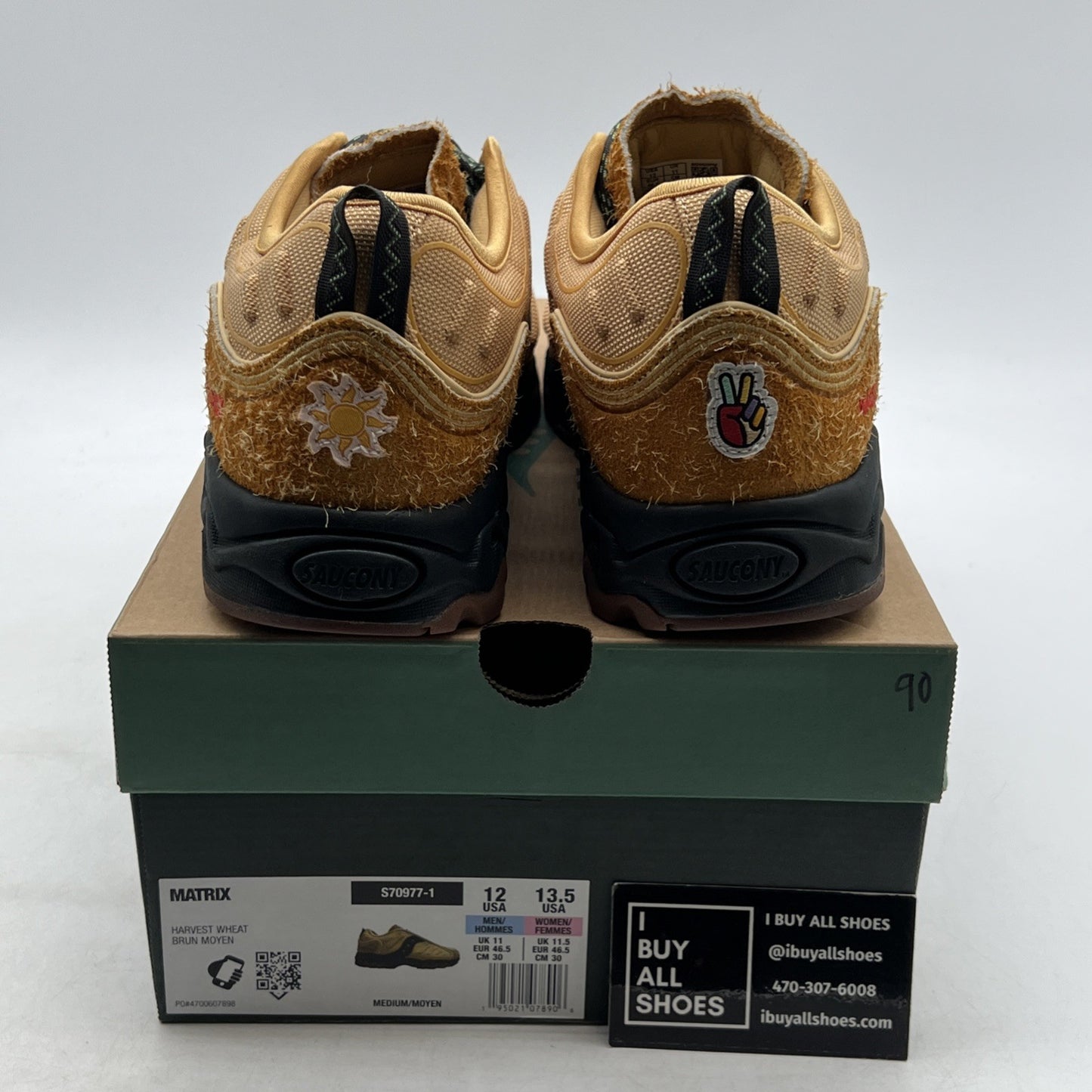 Size 12 - Saucony Colour Plus Companie x Matrix Harvest Wheat (S70977-1)