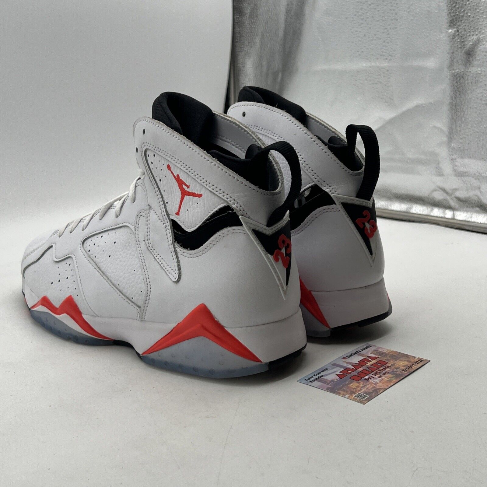 Size 13 - Air Jordan 7 Retro White Infrared (CU9307-160)